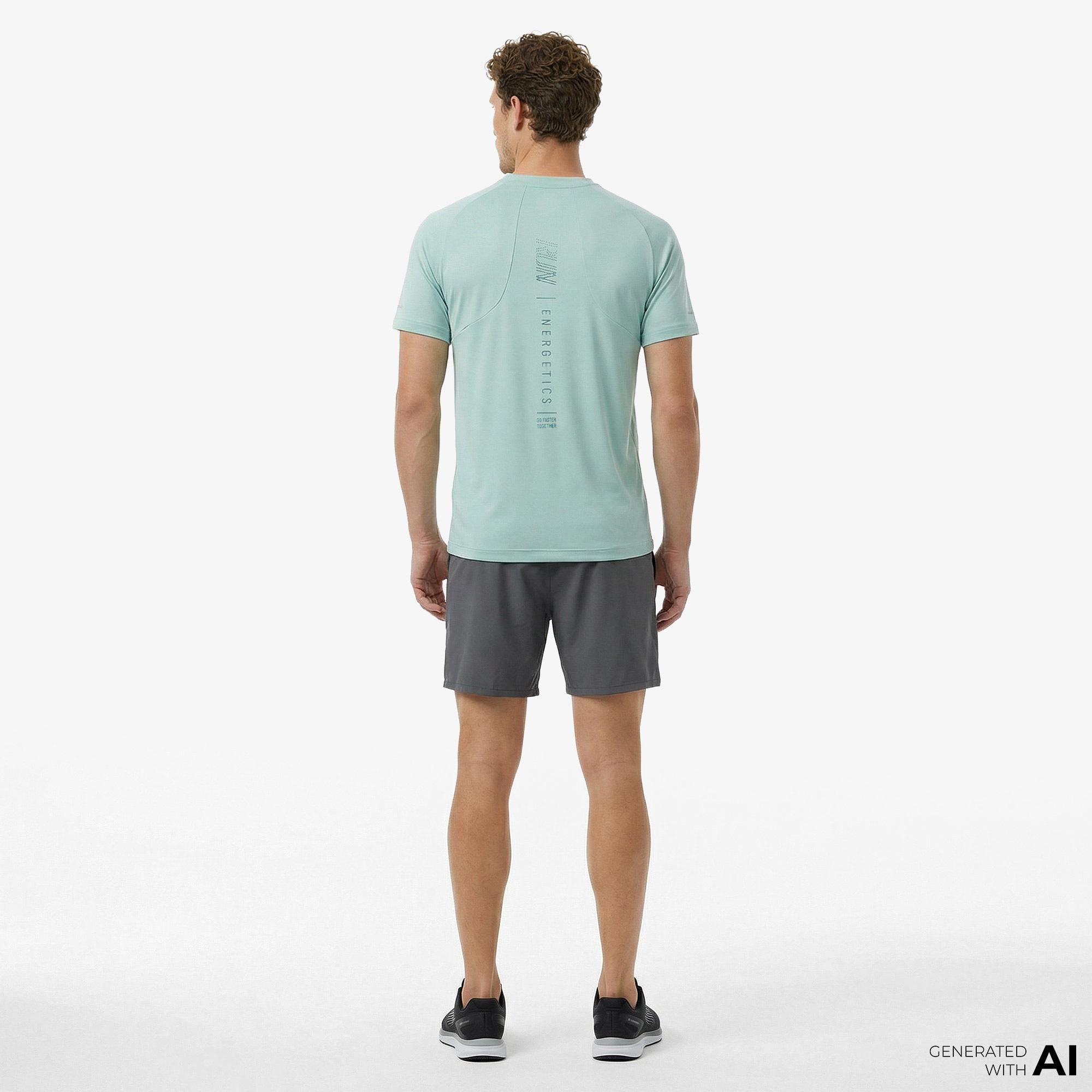 Energetics Erkek Yeşil Antrenman T-Shirt
