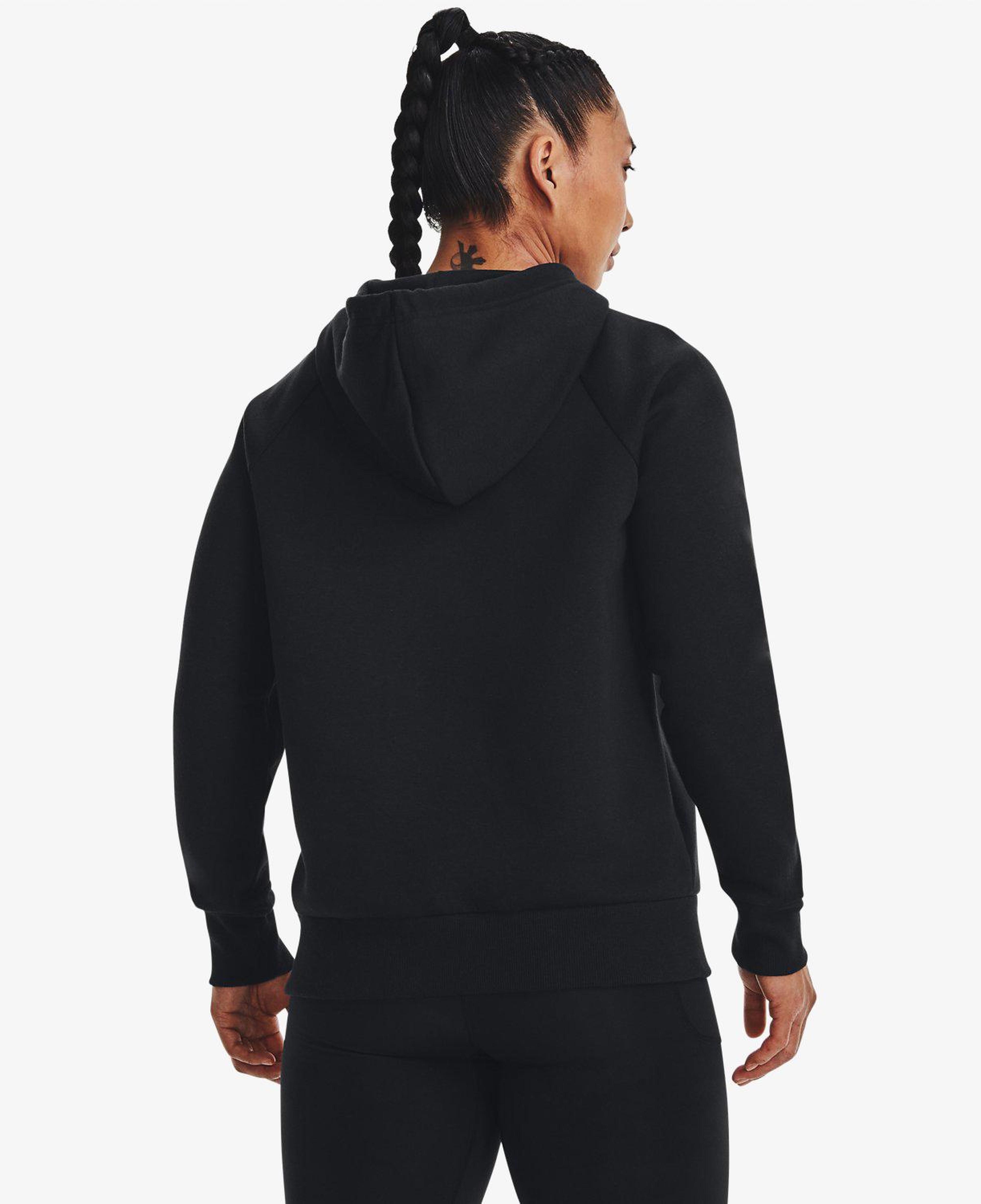 Under Armour Rival Fleece Kadın Siyah Günlük Günlük Sweatshirt
