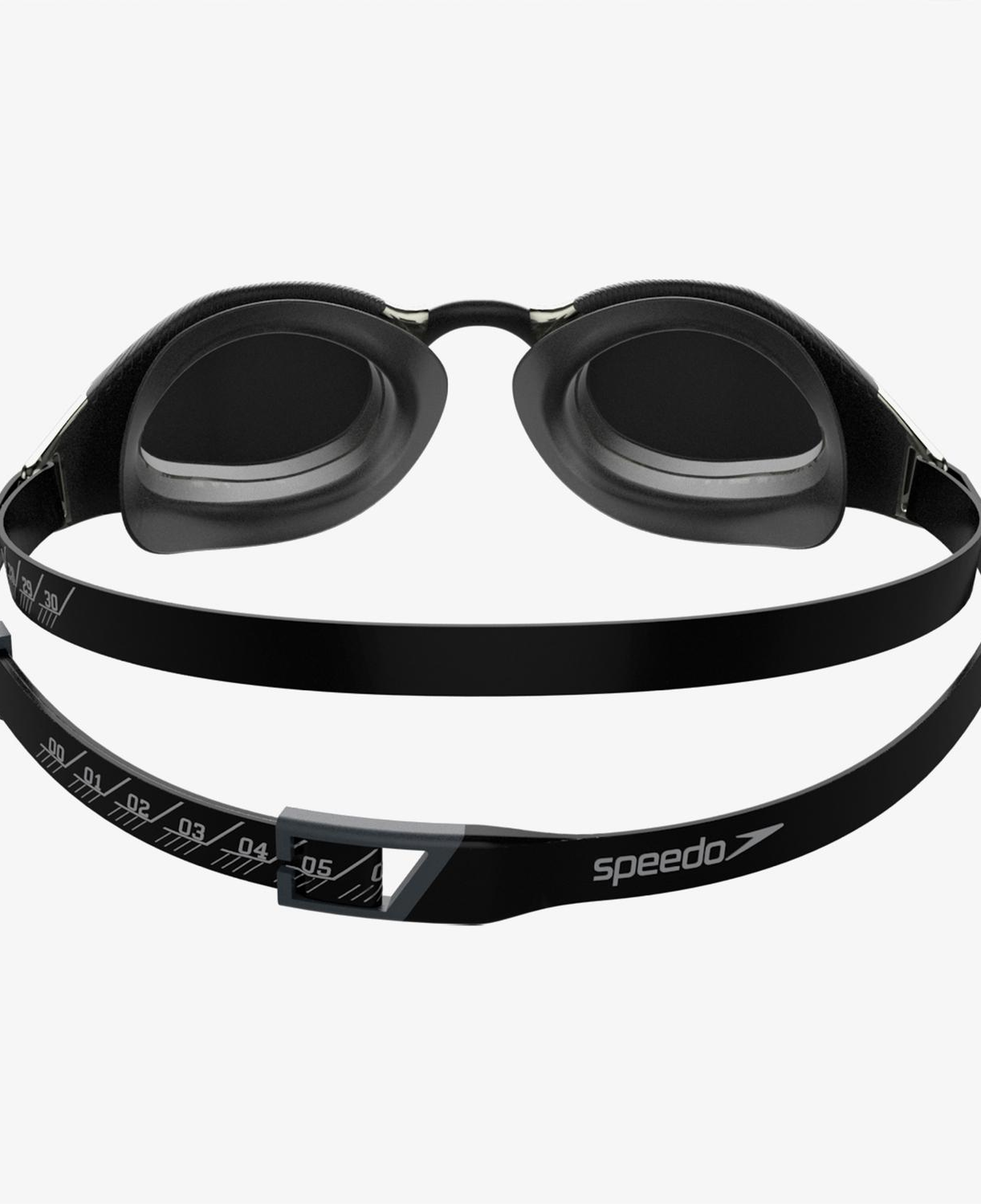 Speedo Fastskin Hyper Elite Mirror Unisex Gri Yüzücü Gözlüğü