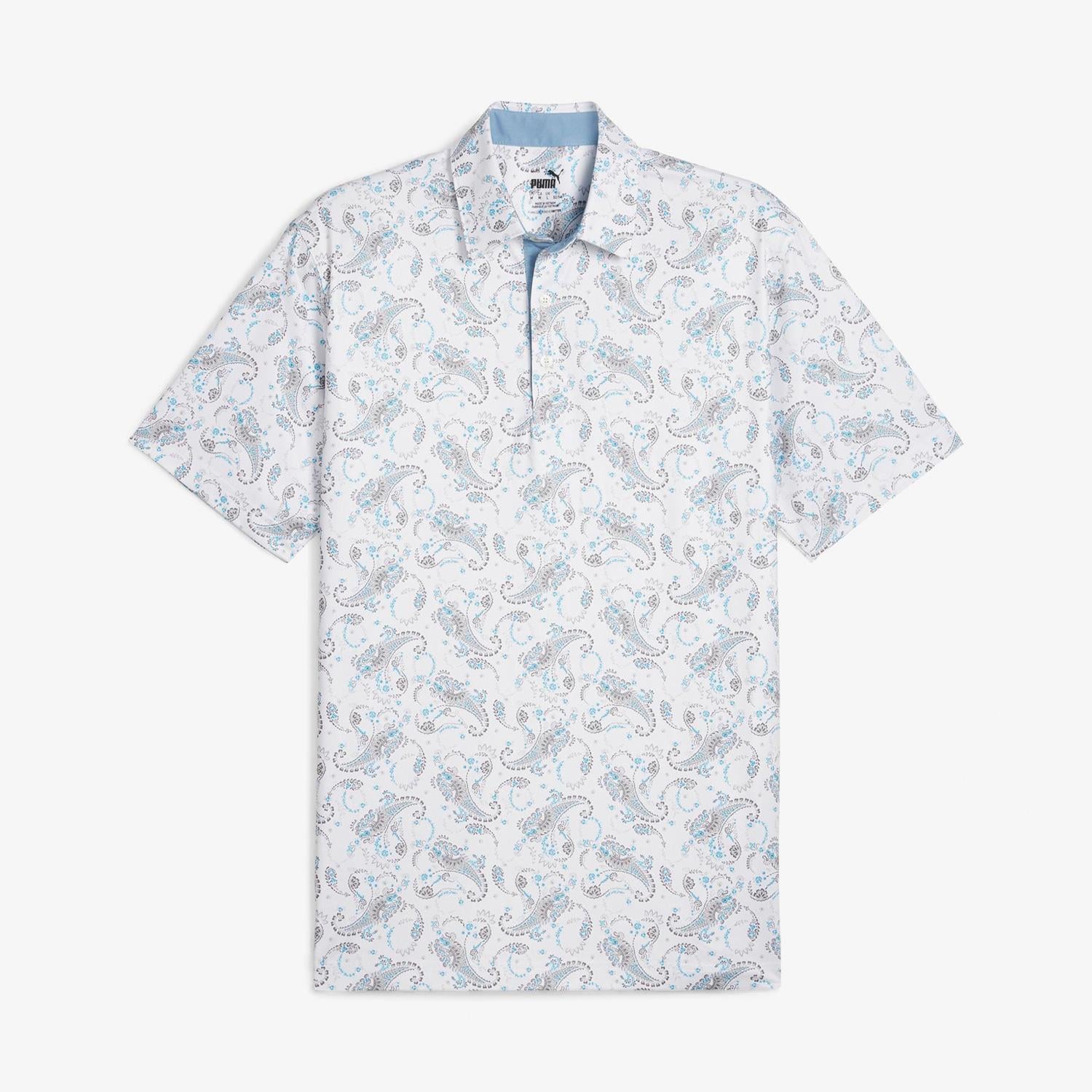 Puma Cloudspun Erkek Beyaz Polo