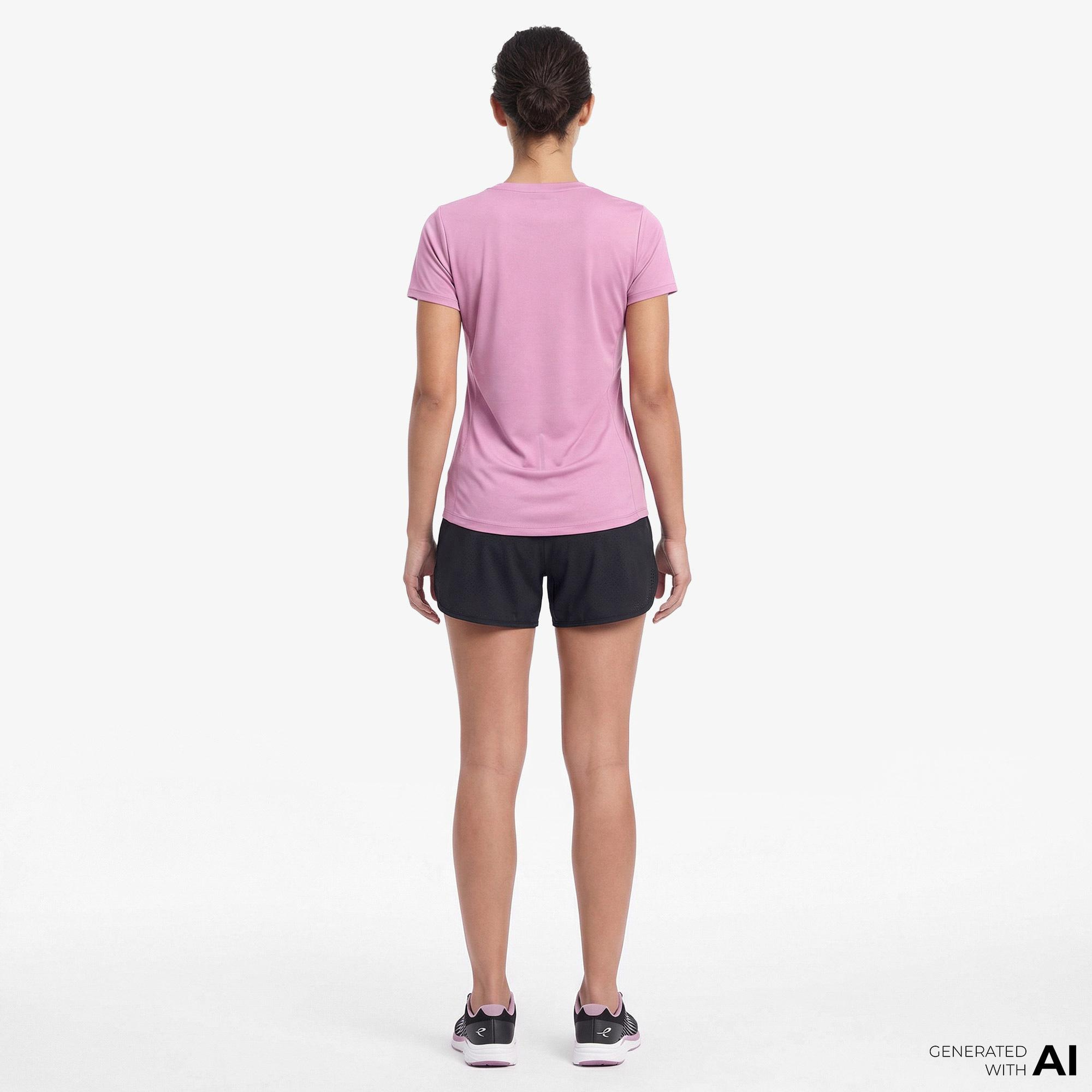 Energetics Maiva Iv Ss Kadın Pembe Koşu T-Shirt