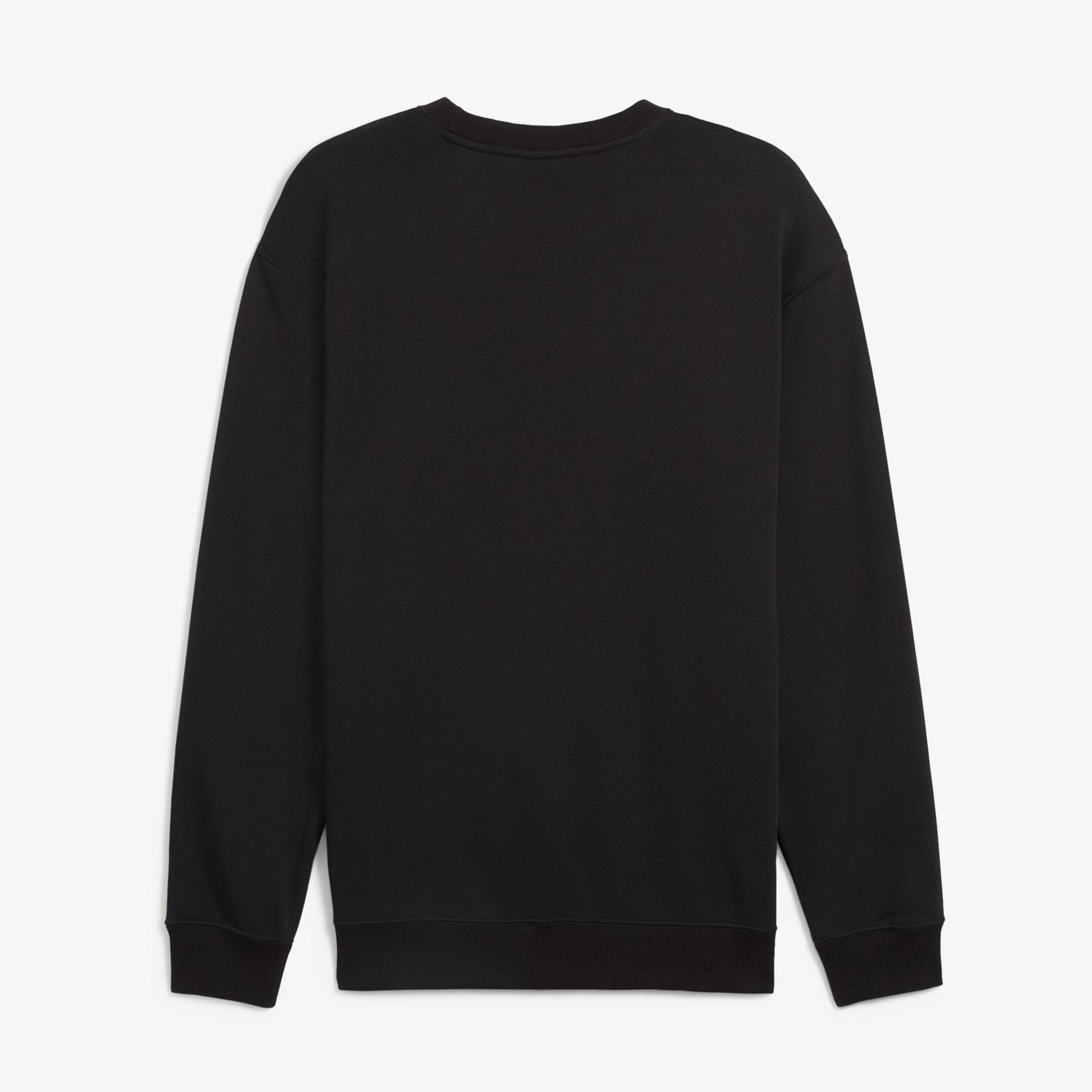 Puma Squad Erkek Siyah Günlük Sweatshirt