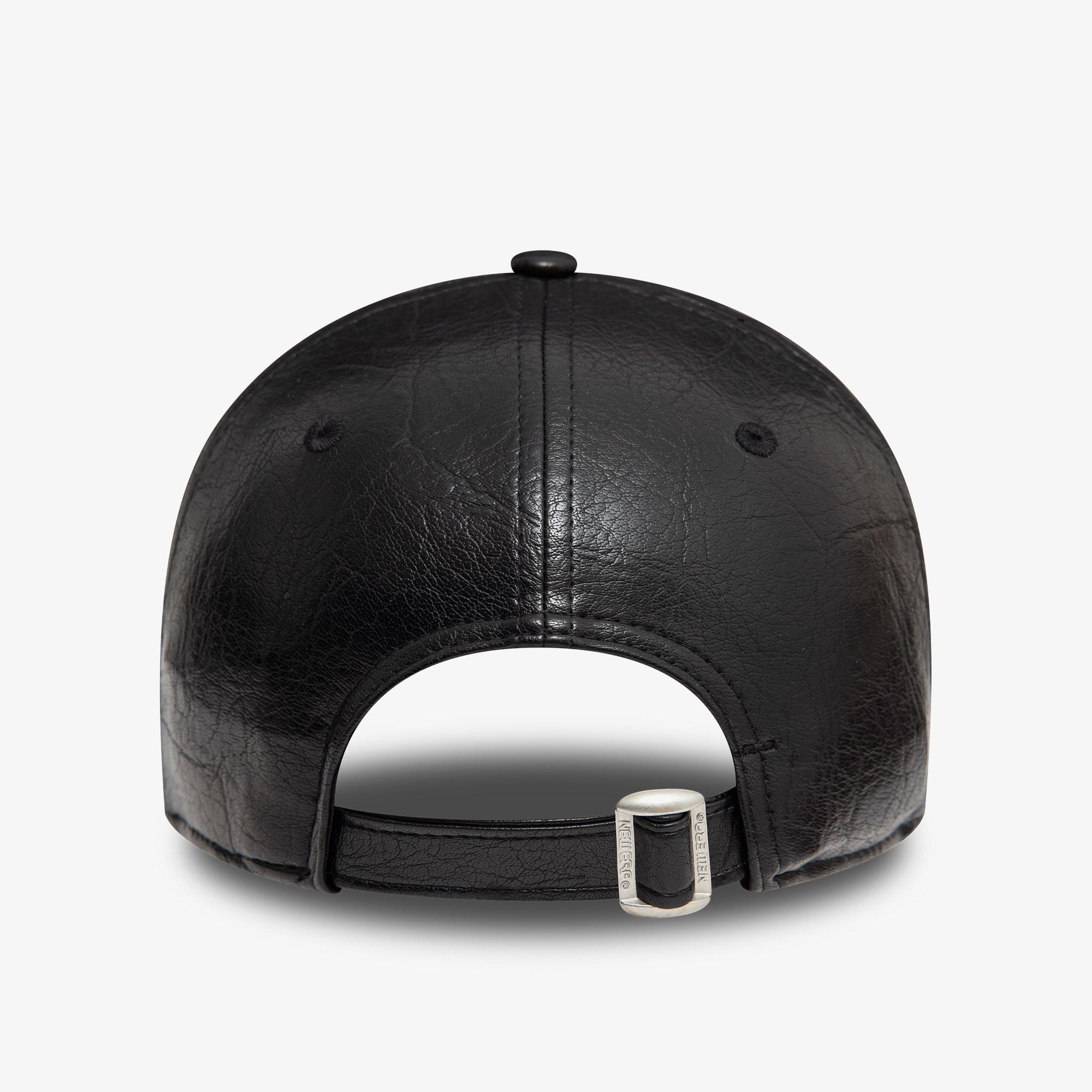 New Era Crinkled Pu 9Forty Kadın Siyah Şapka