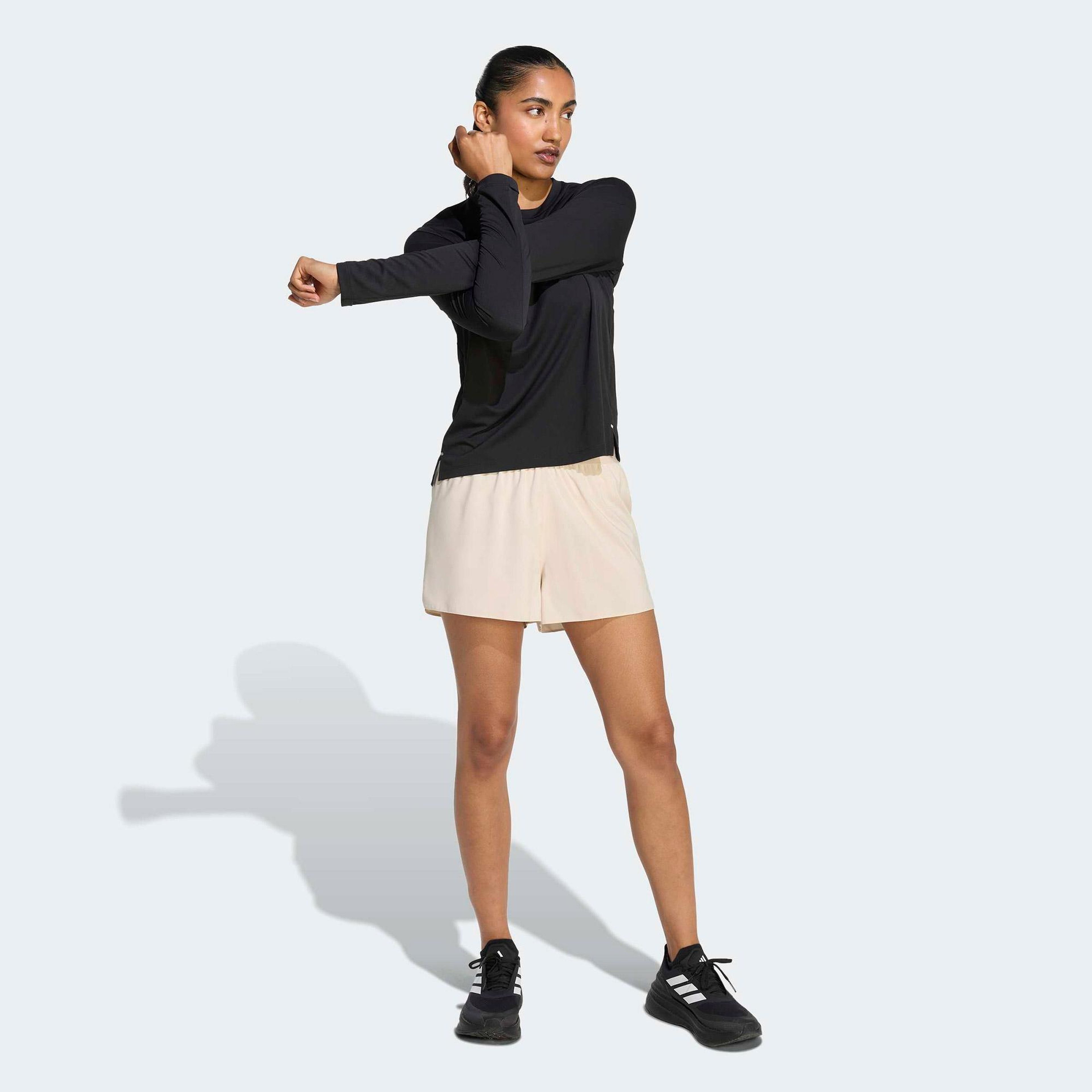 adidas Adi365 Running Essentials Kadın Bej Koşu Şortu
