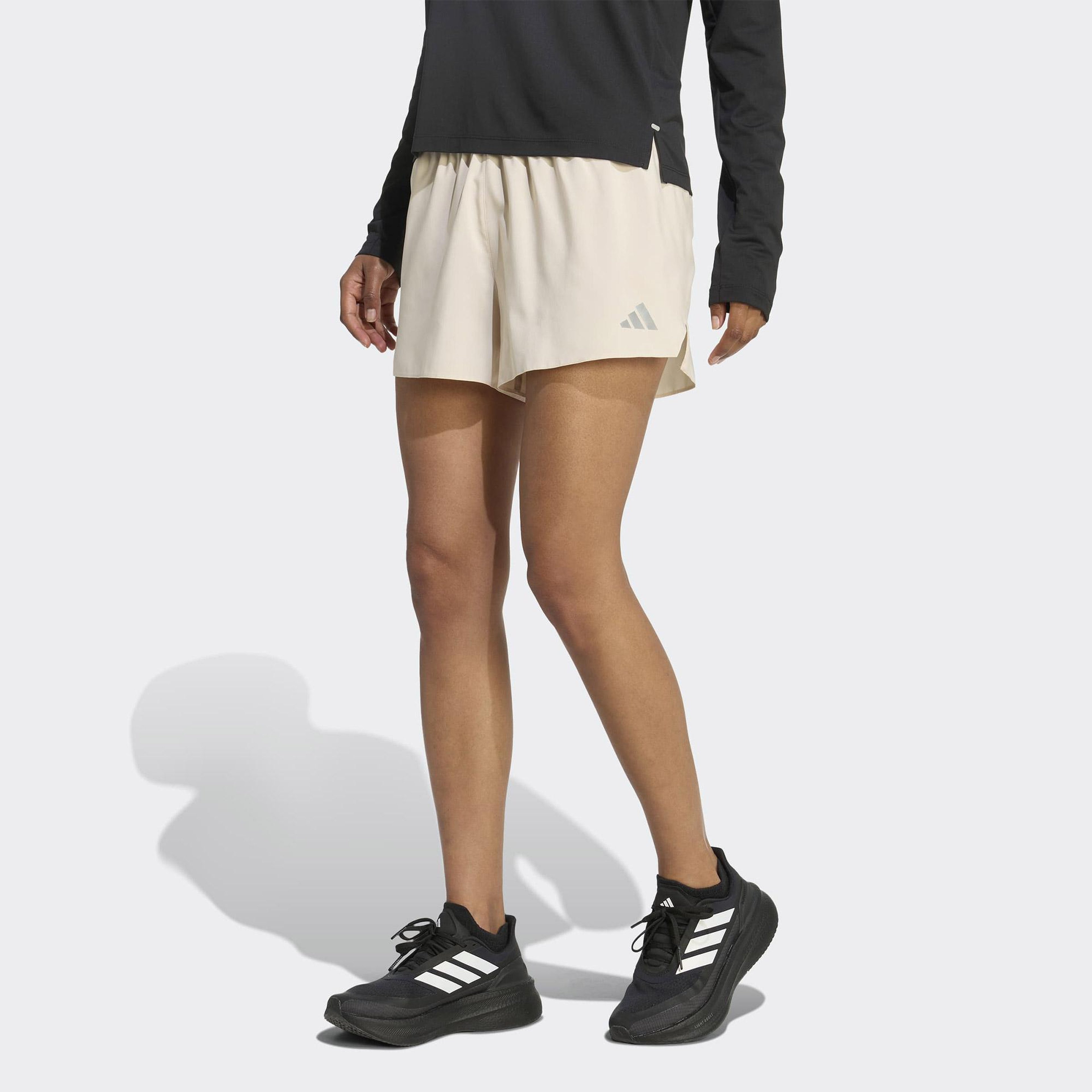 adidas Adi365 Running Essentials Kadın Bej Koşu Şortu