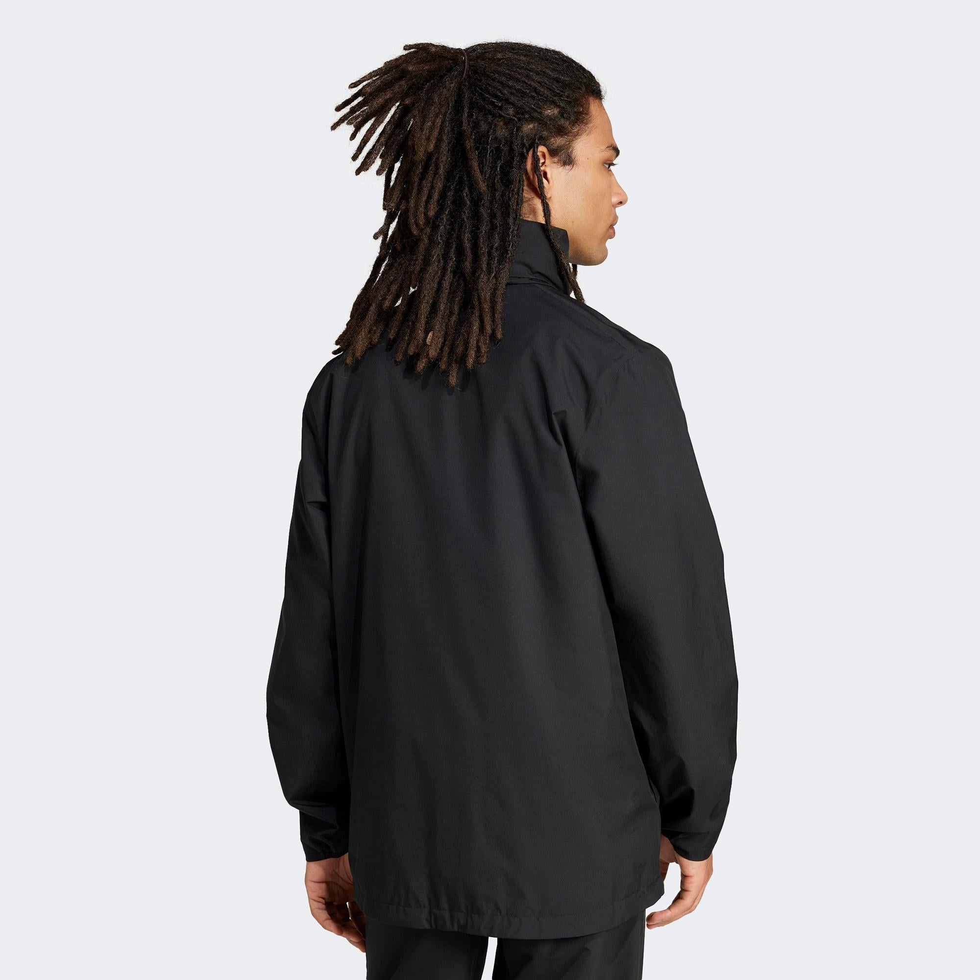 adidas Multi Essentials 2L Erkek Siyah Yağmurluk