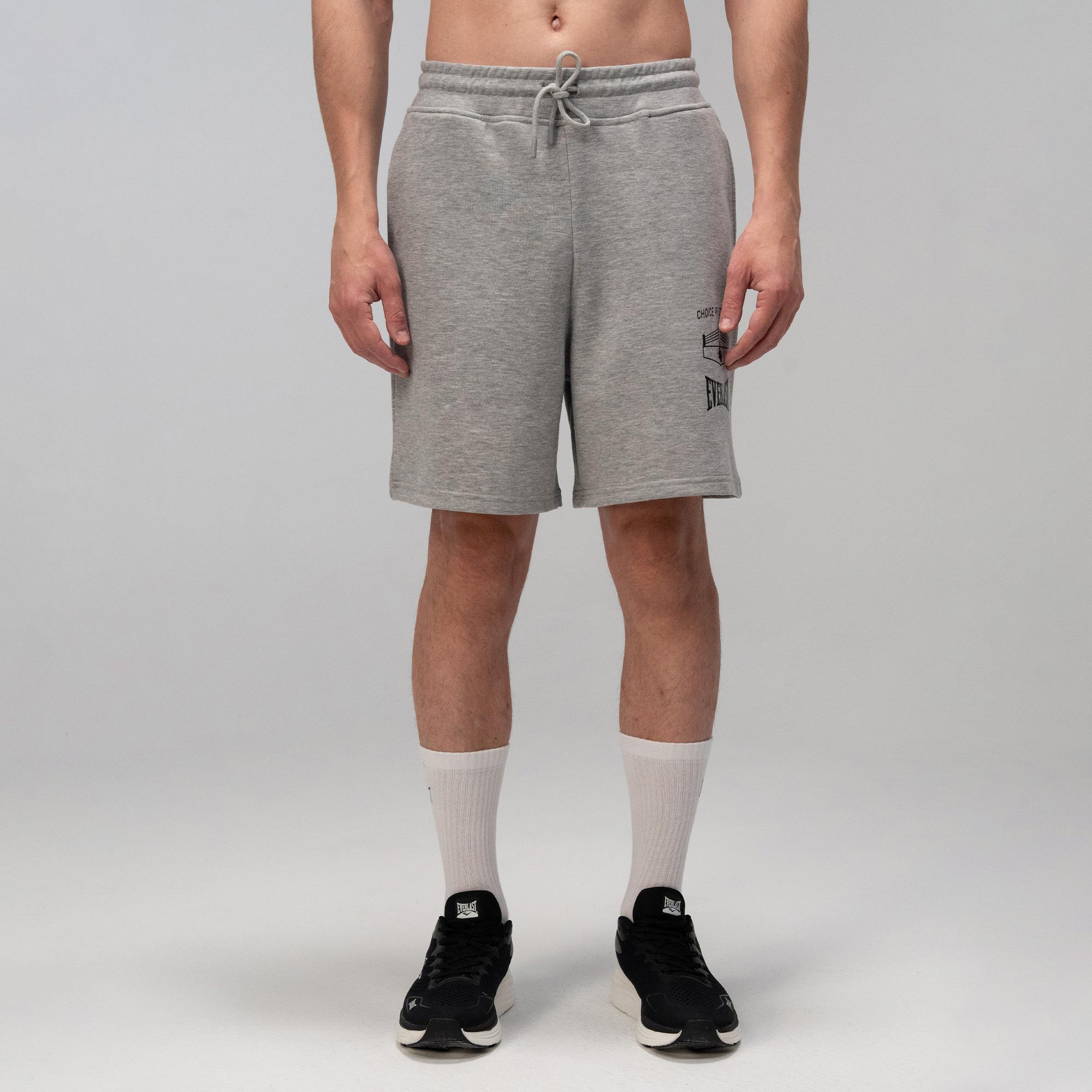 Everlast Choise Of Champs Comfort Fit Gri Melanj Erkek Şort