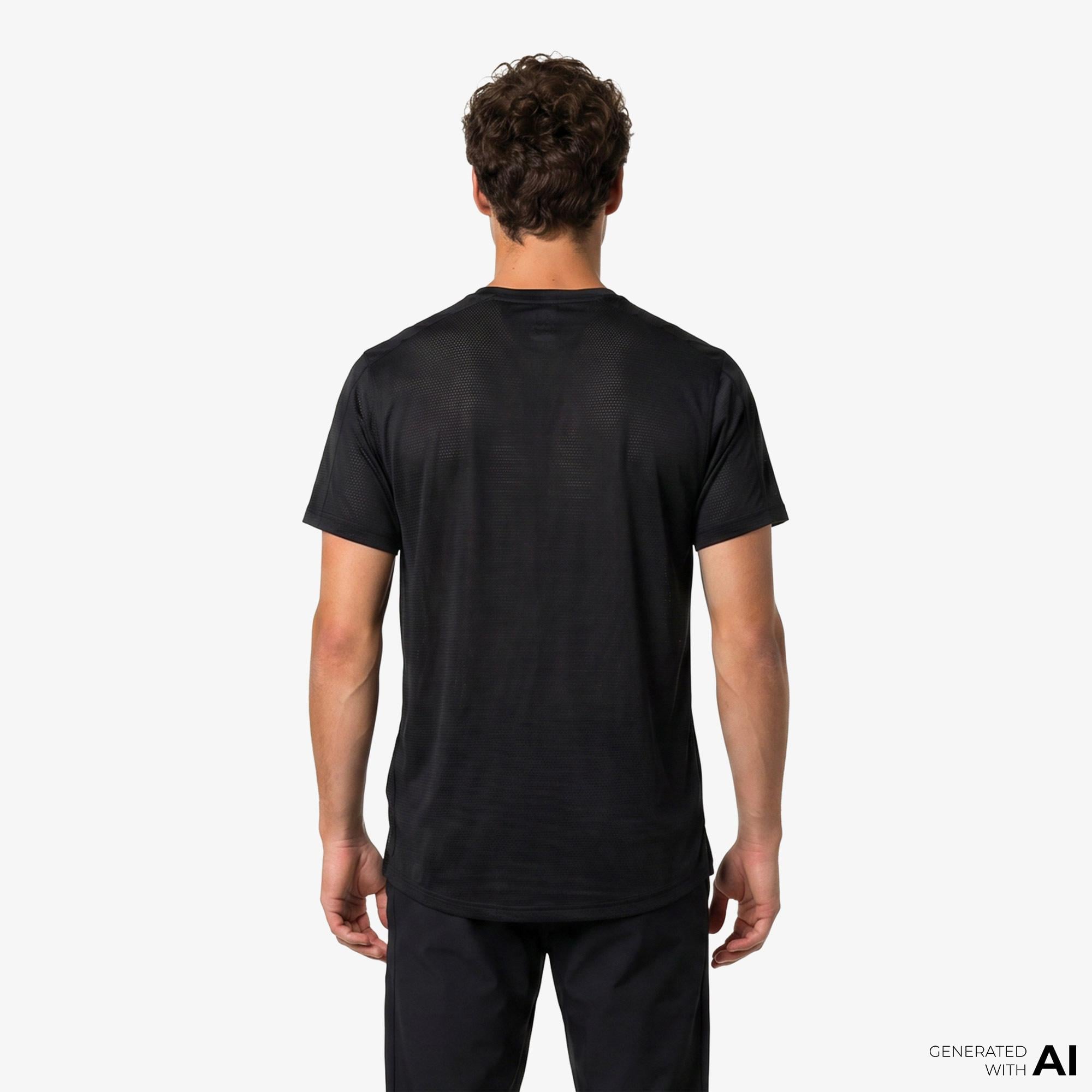 Under Armour Velociti Reflct Ss Erkek Siyah Koşu T-Shirt