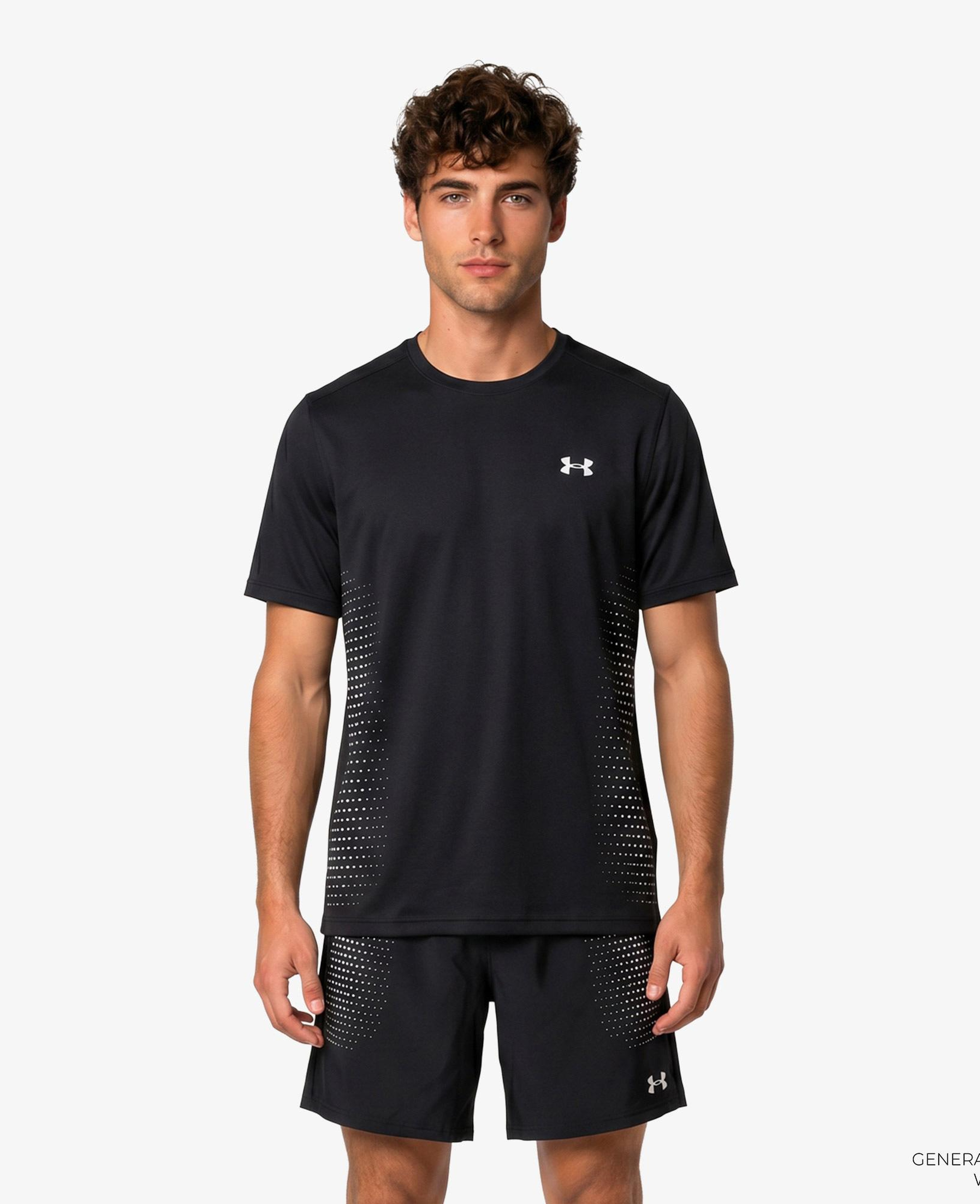 Under Armour Tech Play S Erkek Siyah Antrenman T-Shirt