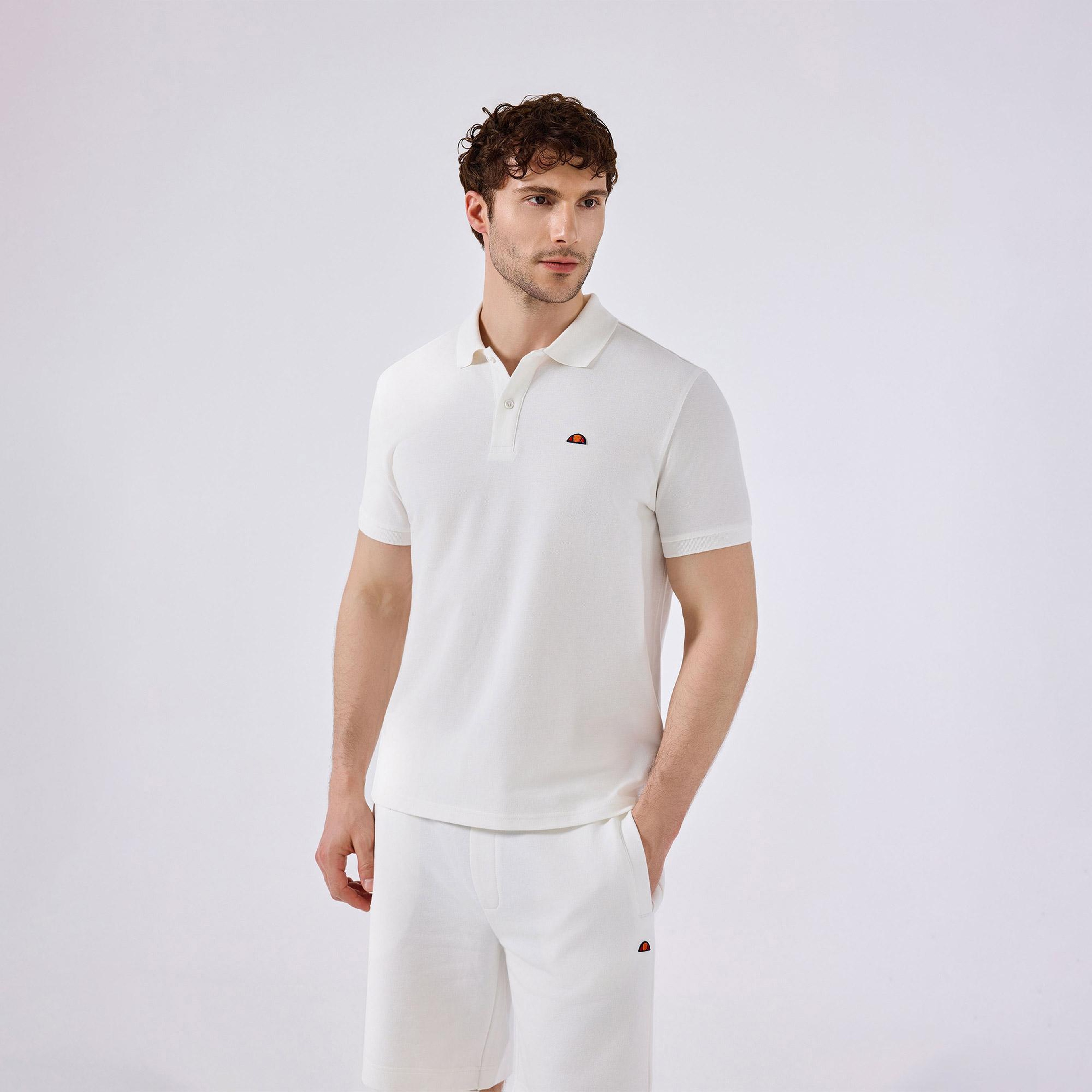 Ellesse Erkek Beyaz Polo T-Shirt