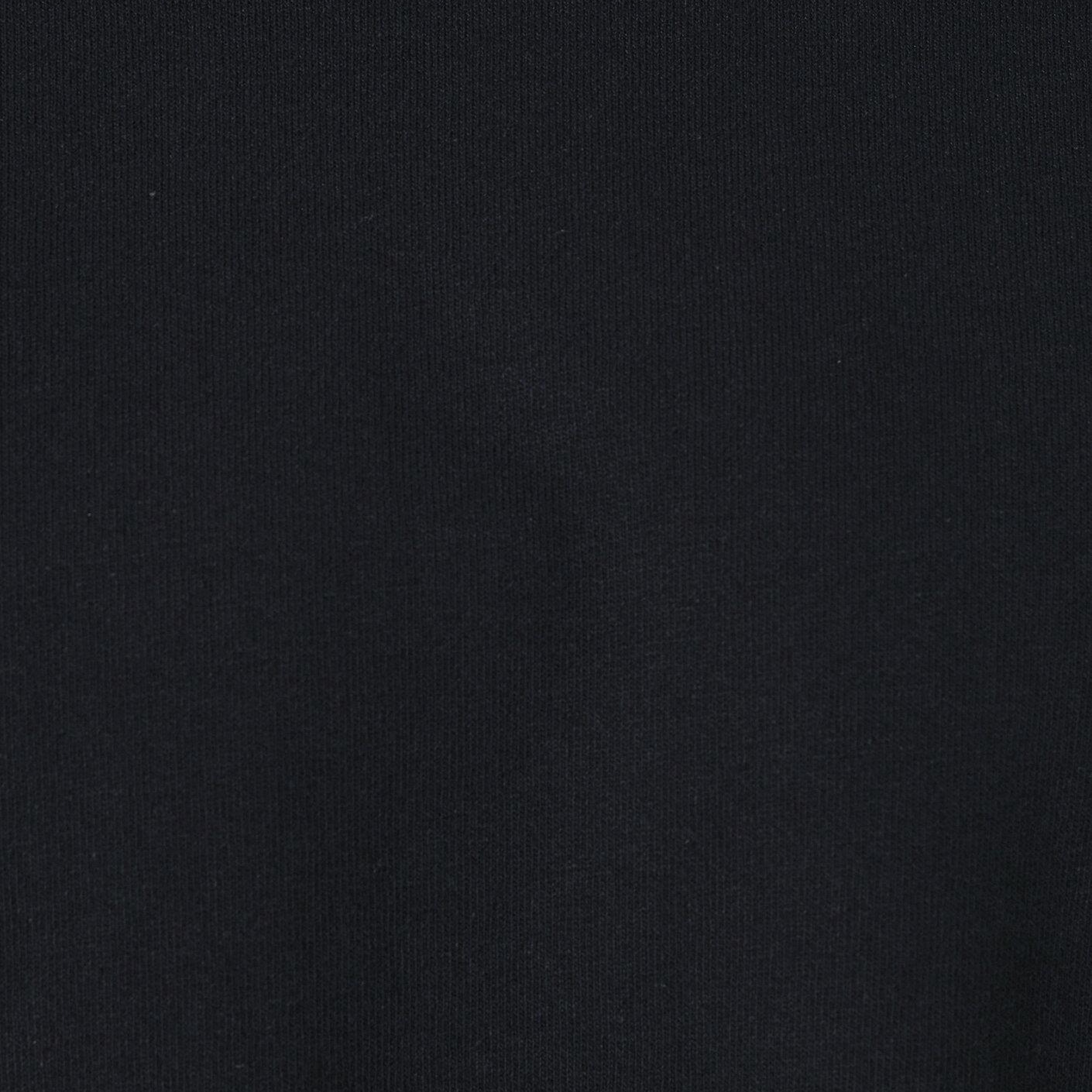 Mavi Uzun Kollu Siyah Basic Tişört Loose Fit / Bol Rahat Kesim 0613170-900