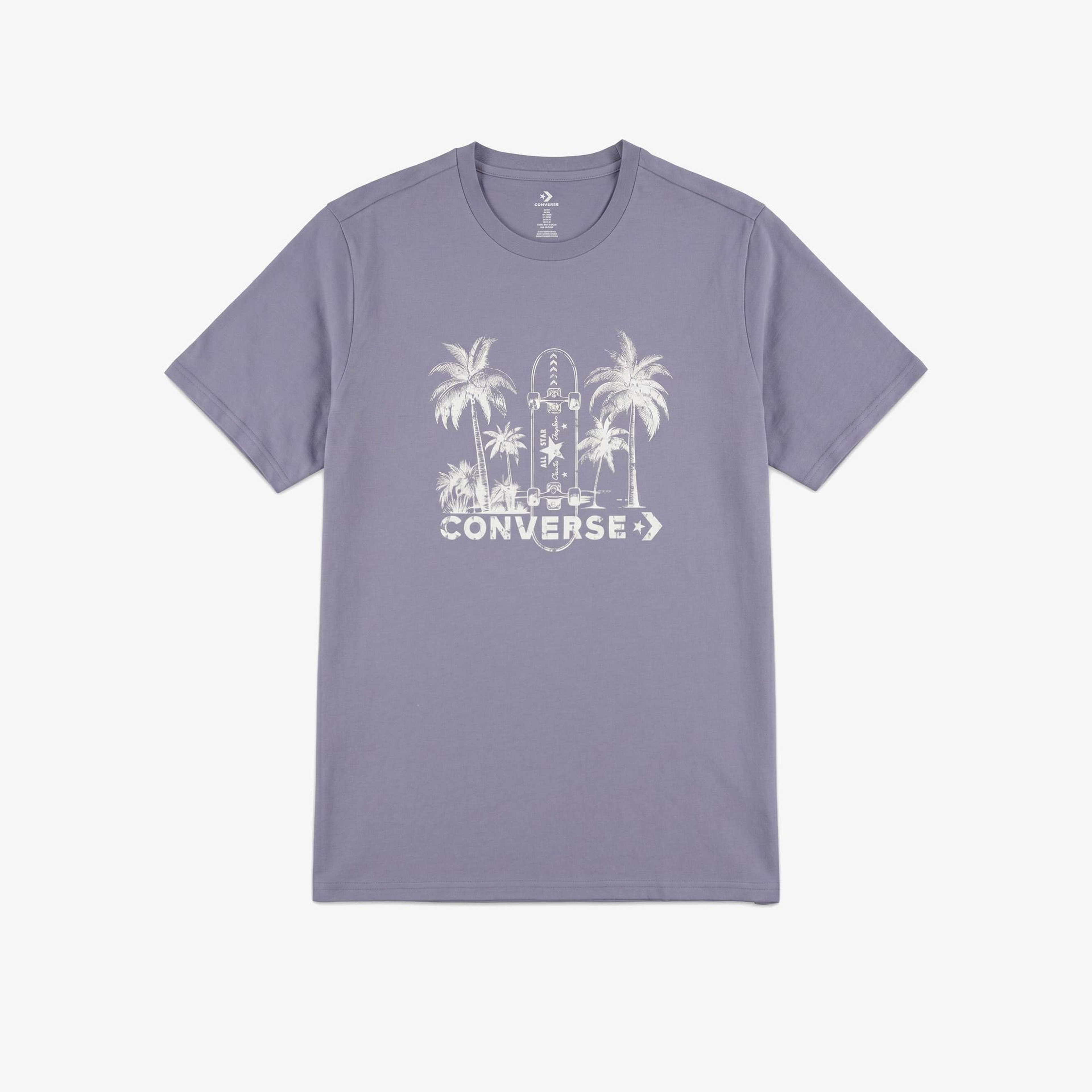 Converse Erkek Mor T-Shirt