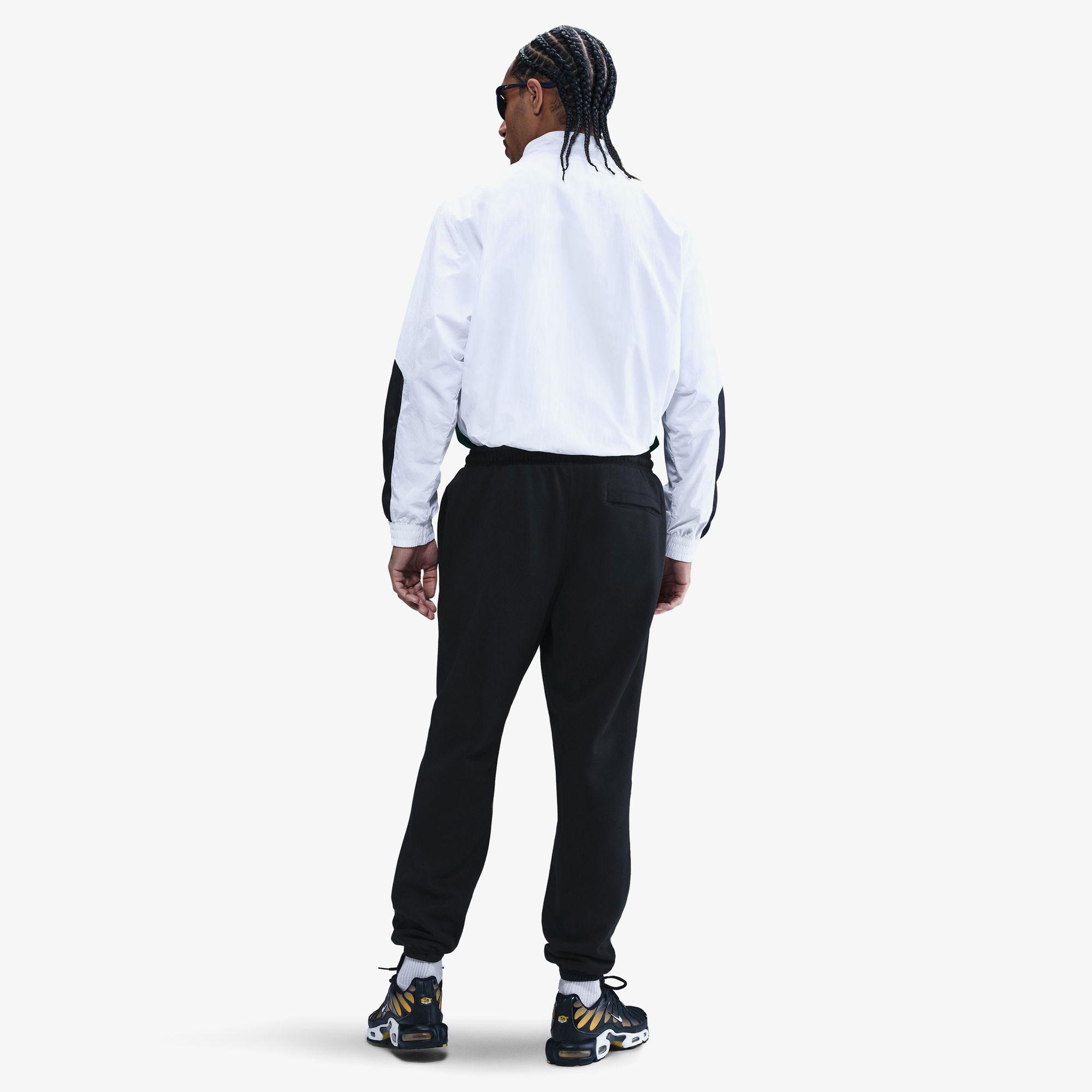 Nike Club Cuffed Brushed Erkek Siyah Eşofman Altı