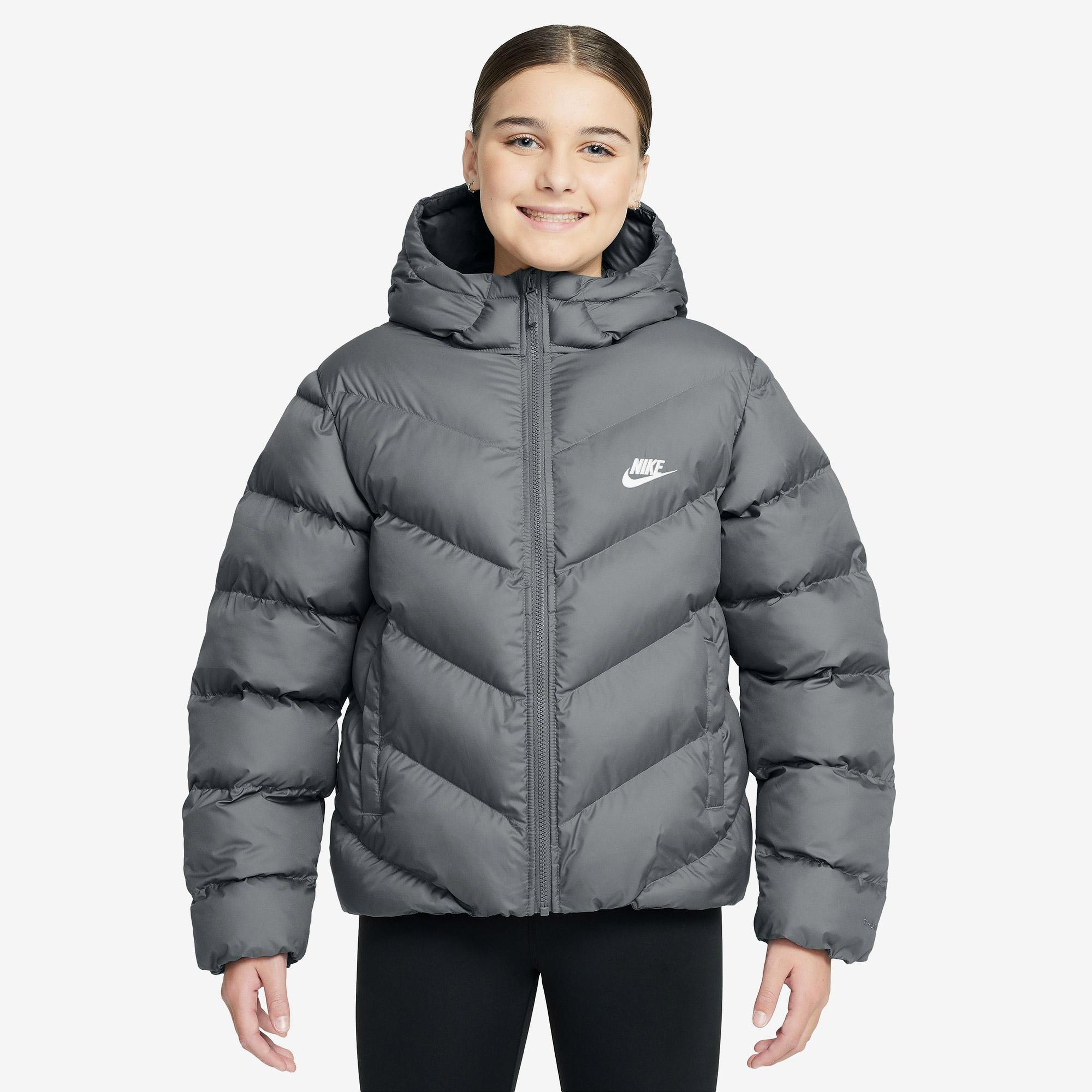 Nike Sportswear All Day Play Çocuk Gri Mont