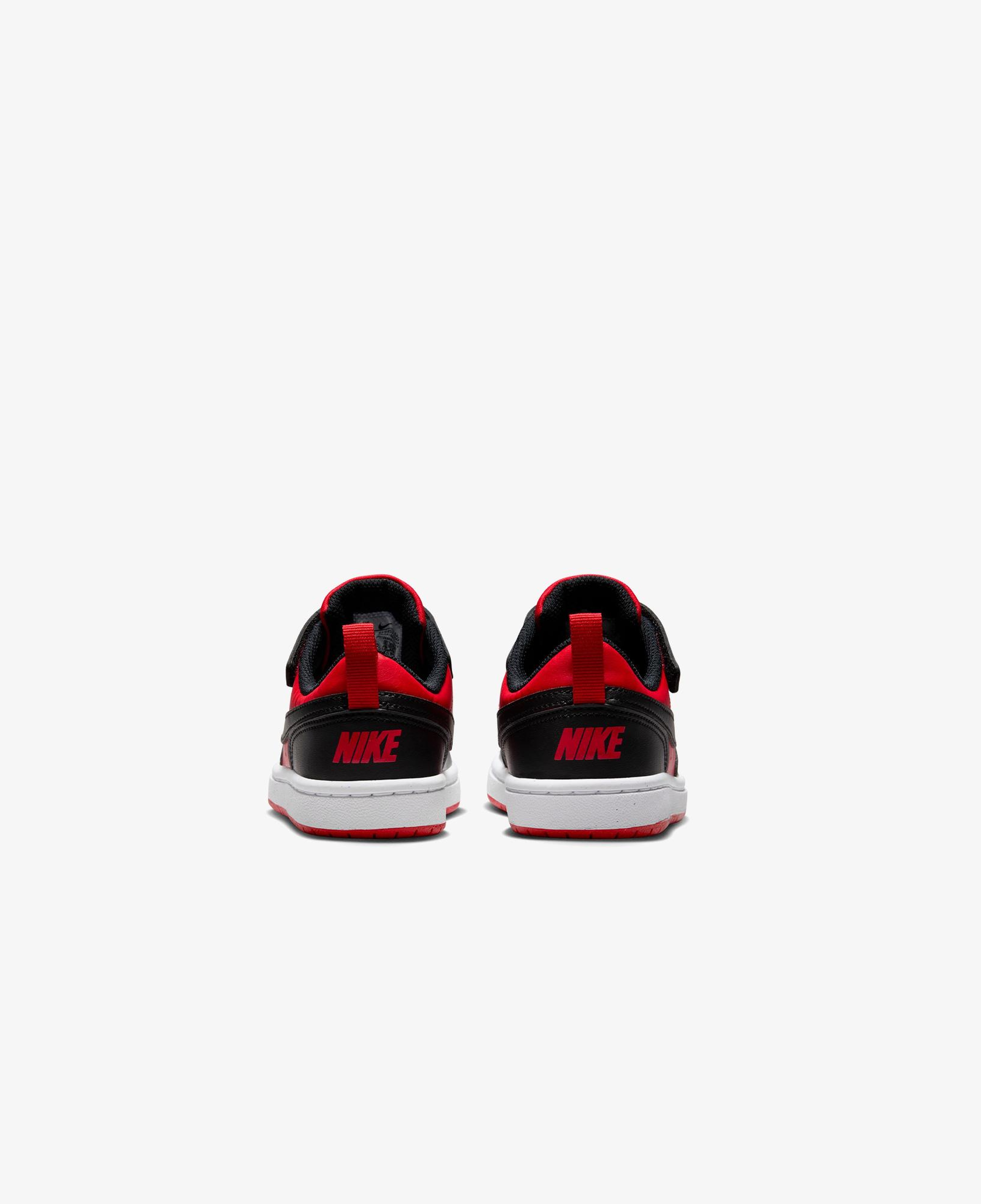 Nike Court Borough Low Recraft Çocuk Kırmızı Spor Ayakkabı
