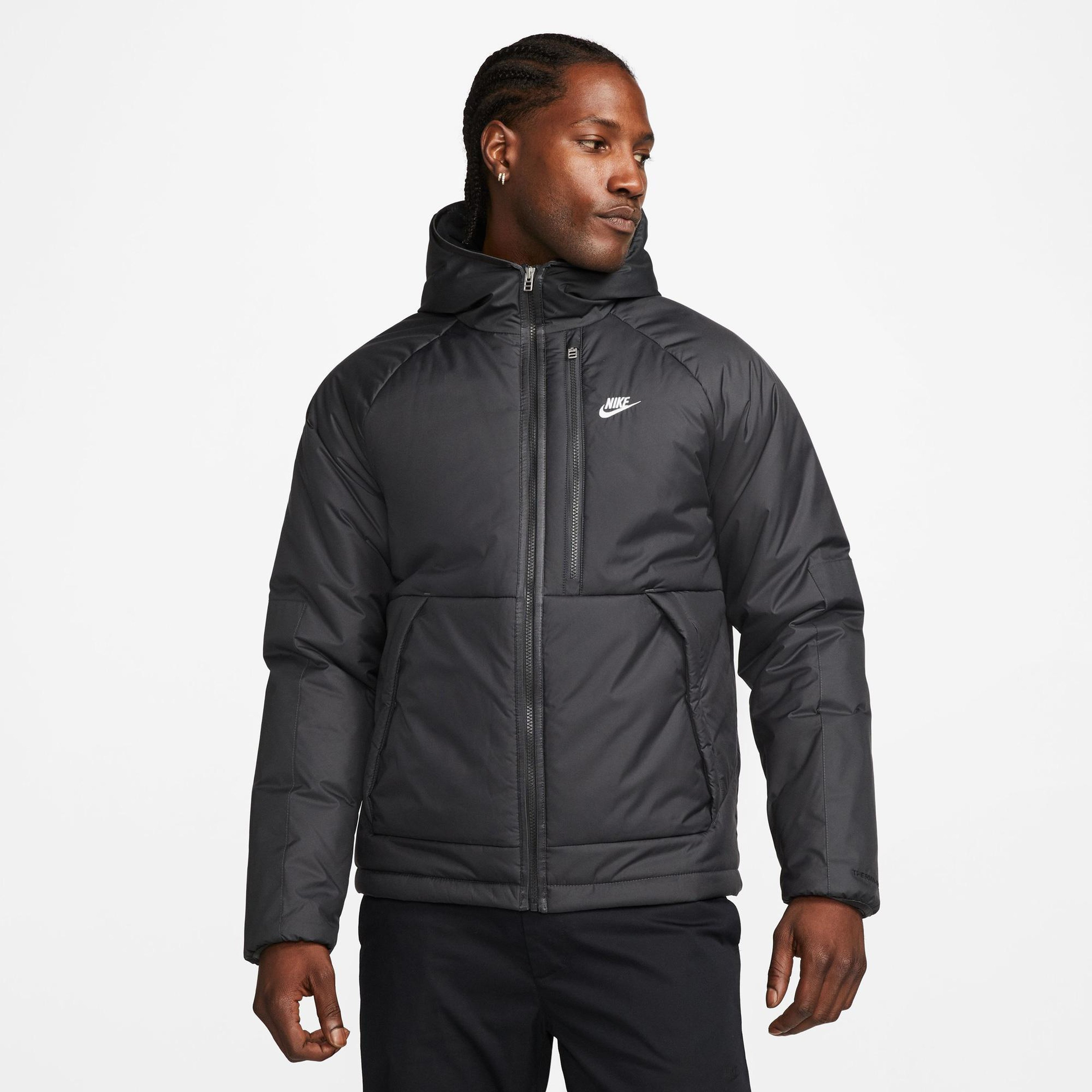 Nike Sportswear Therma-Fit Repel Erkek Gri Mont
