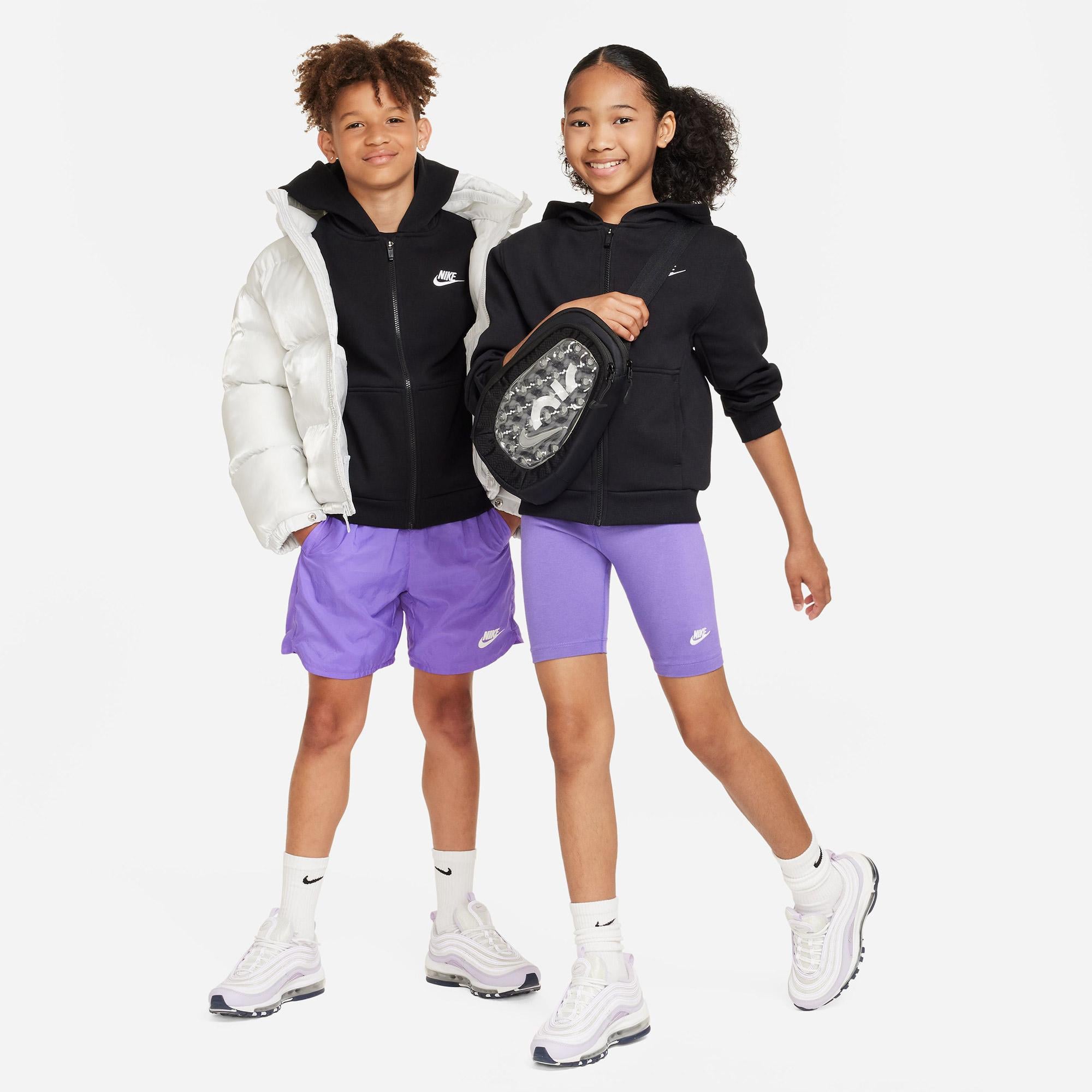 Nike Sportswear Club Fleece Çocuk Siyah Hoodie