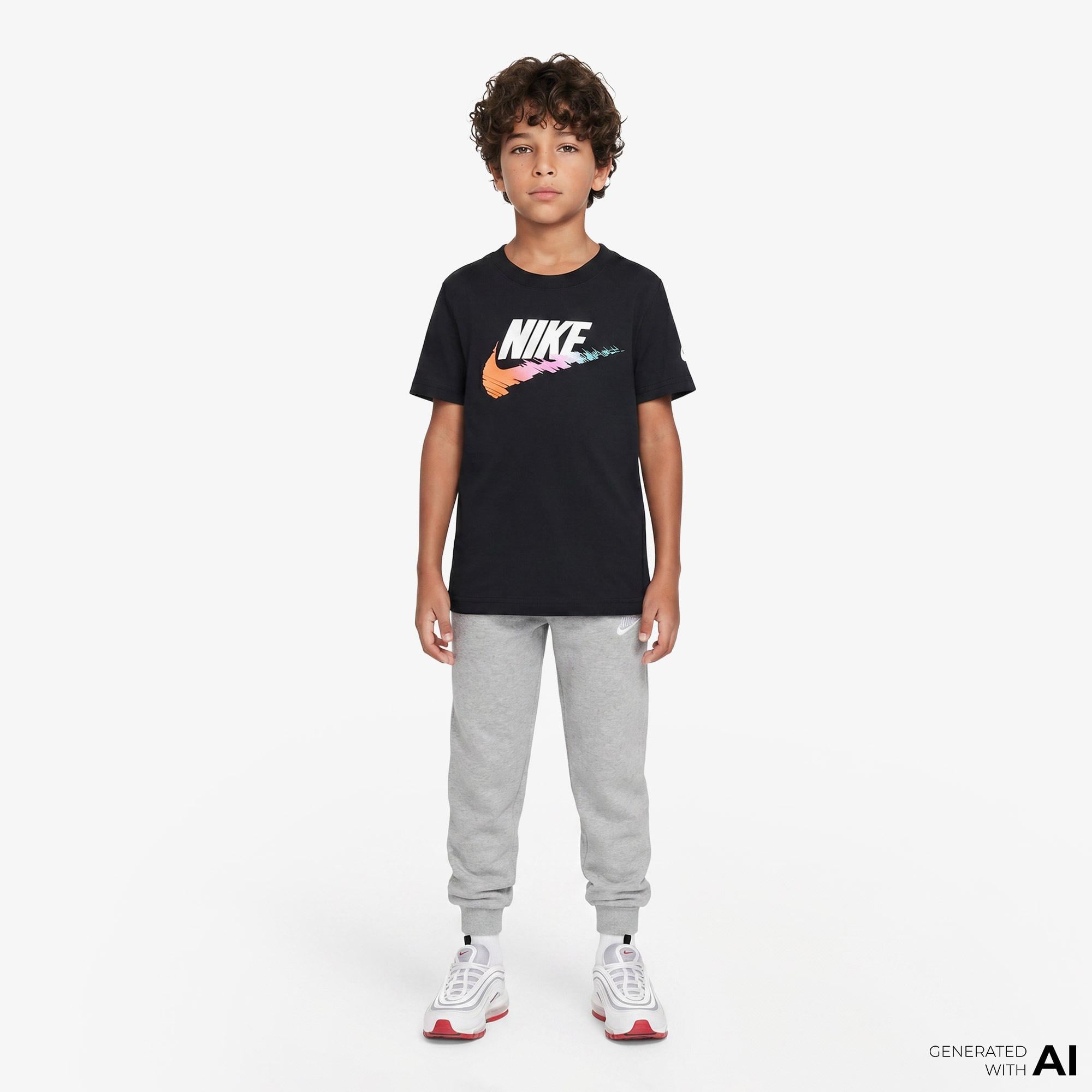 Nike Sportswear Club Fleece Çocuk Gri Eşofman Altı