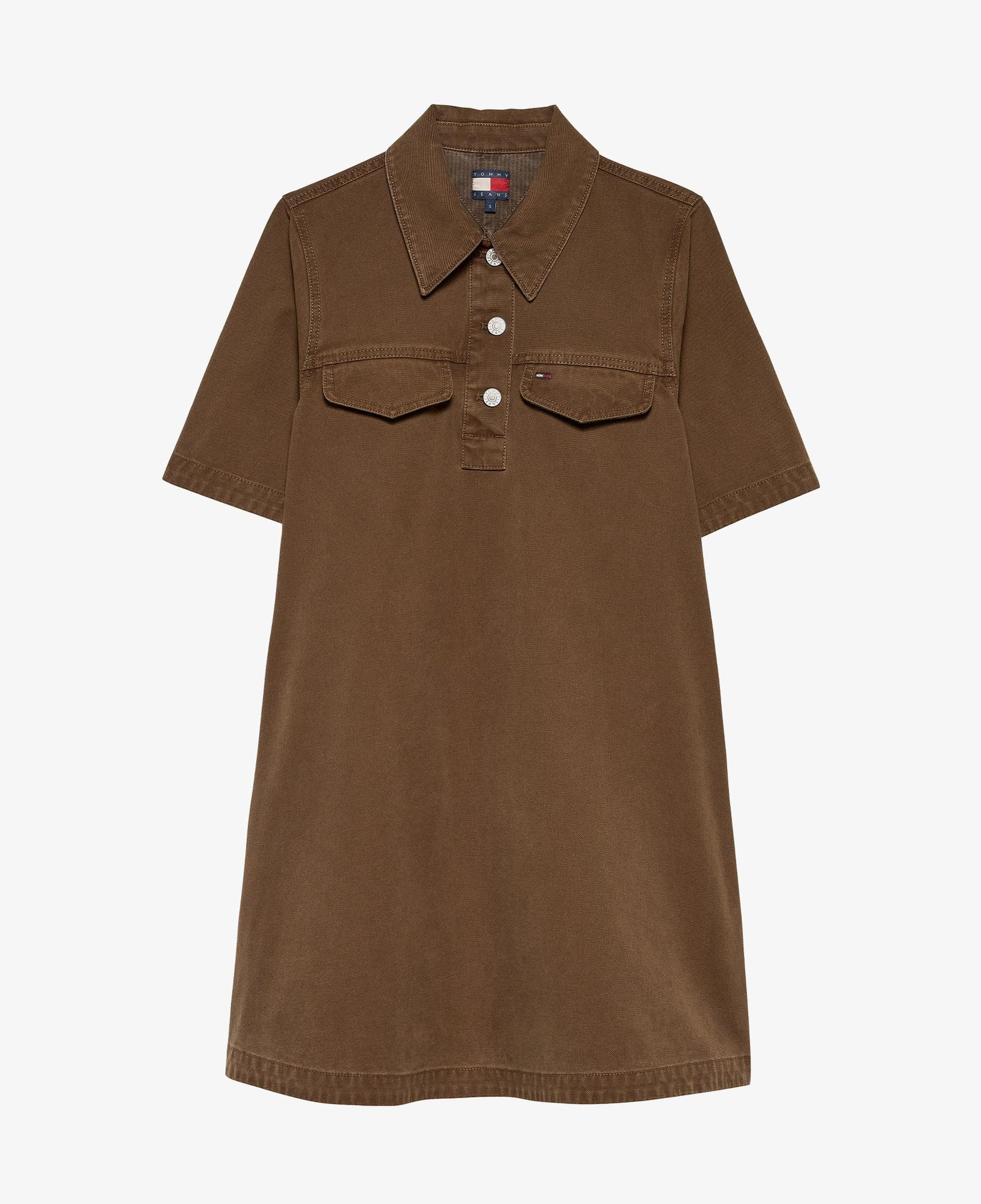 Tommy Hilfiger Kadın Kahverengi Elbise