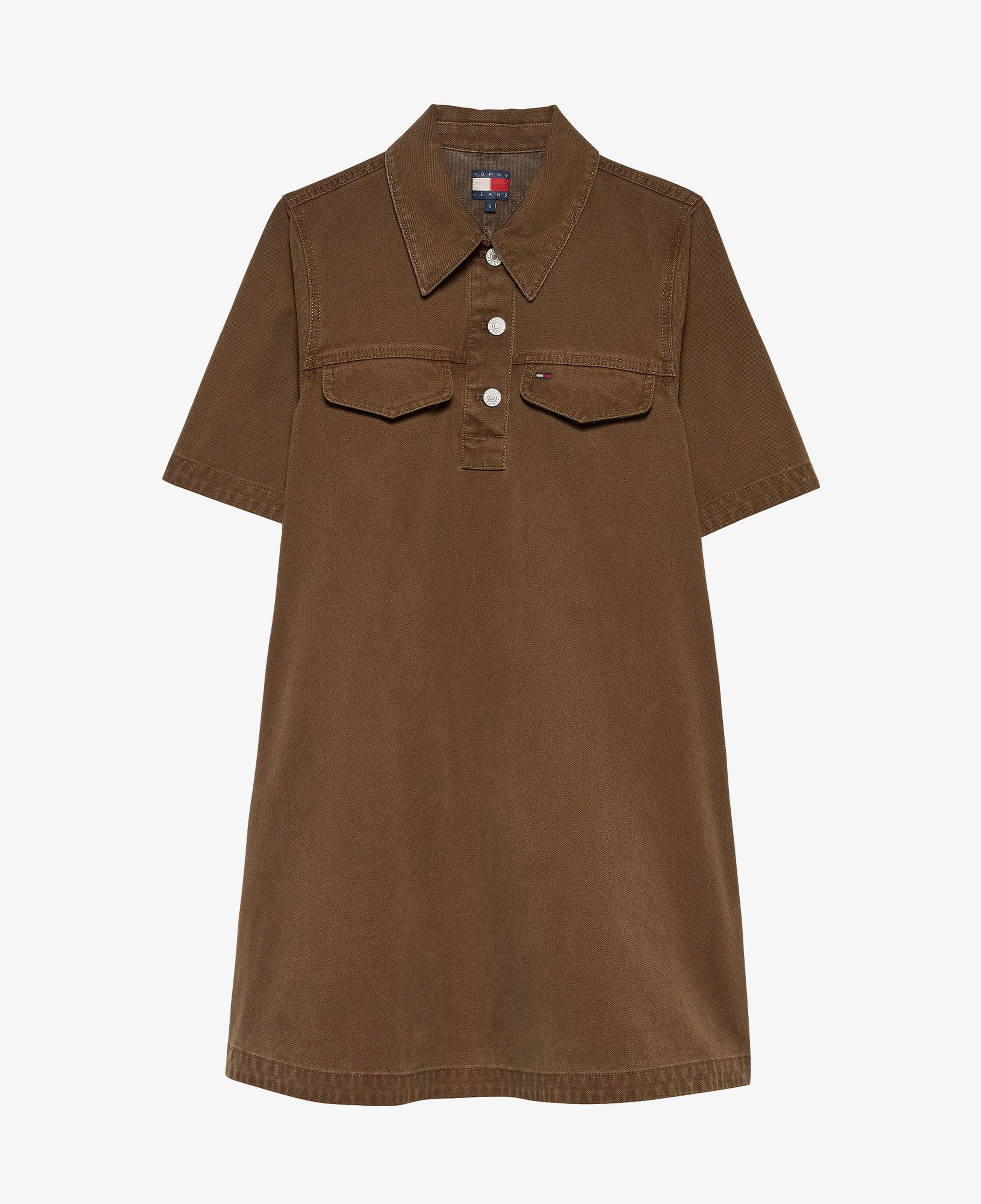 Tommy Hilfiger Kadın Kahverengi Elbise
