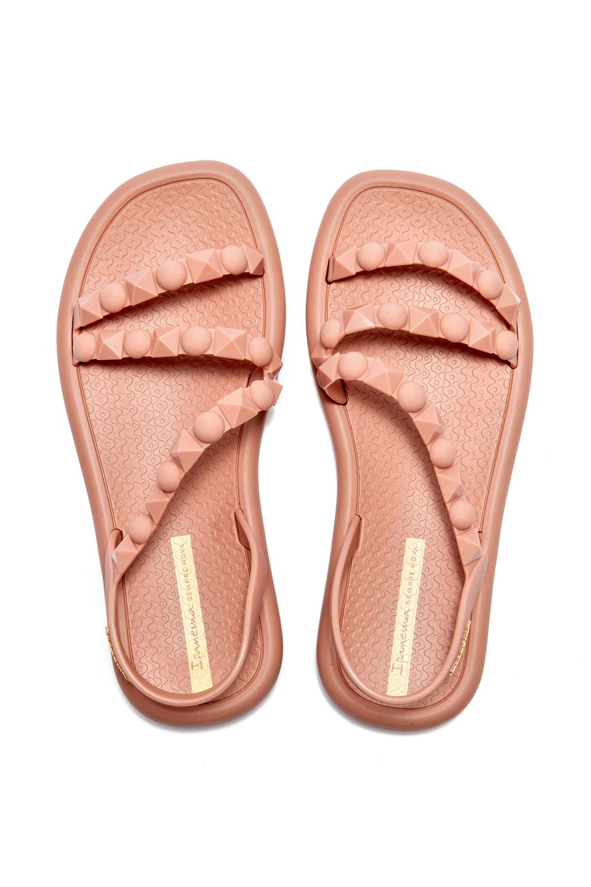 Meu Sol Flatform Kadın Sandalet Pudra 35/42