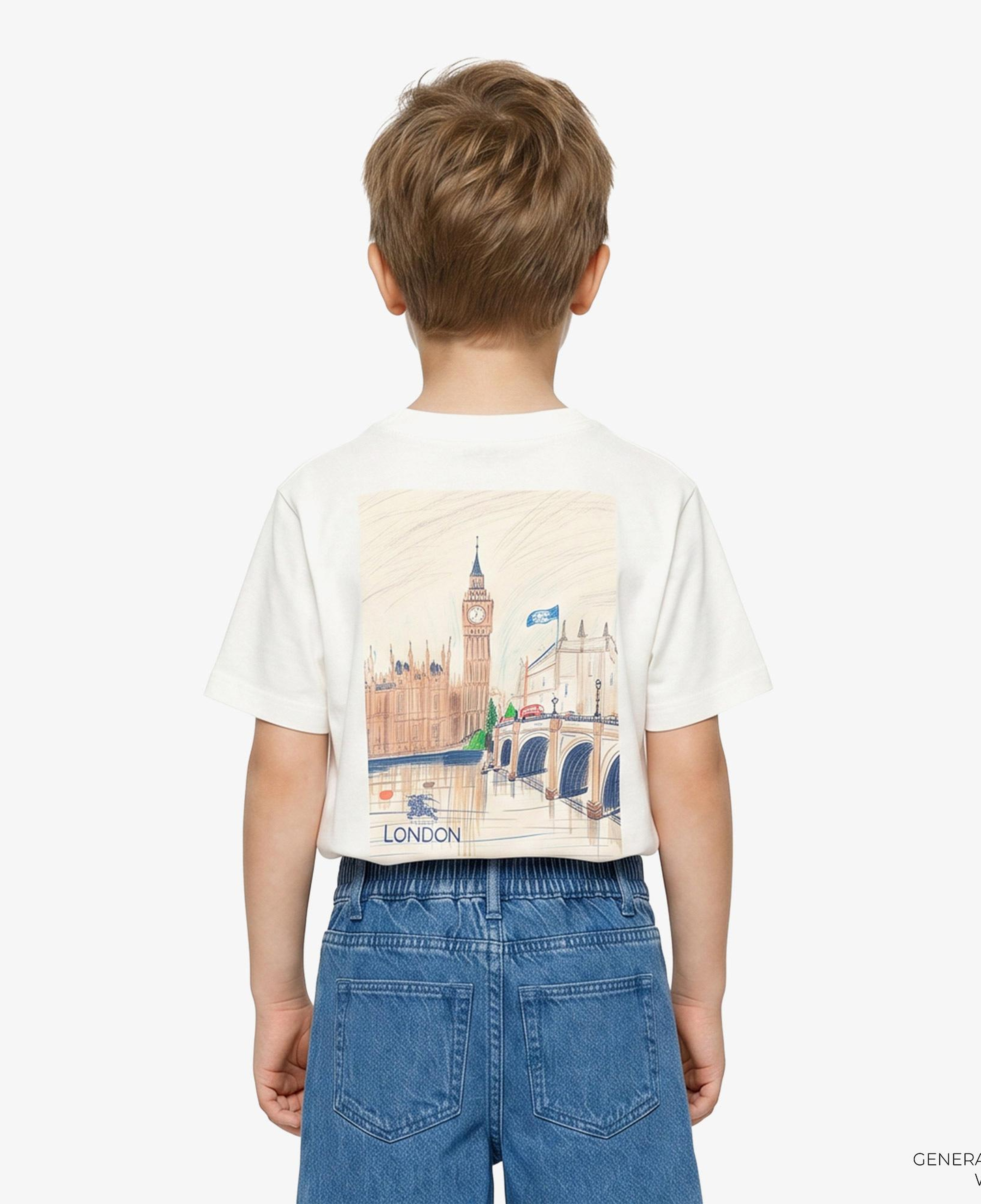 Burberry Denim Çocuk Mavi Şort
