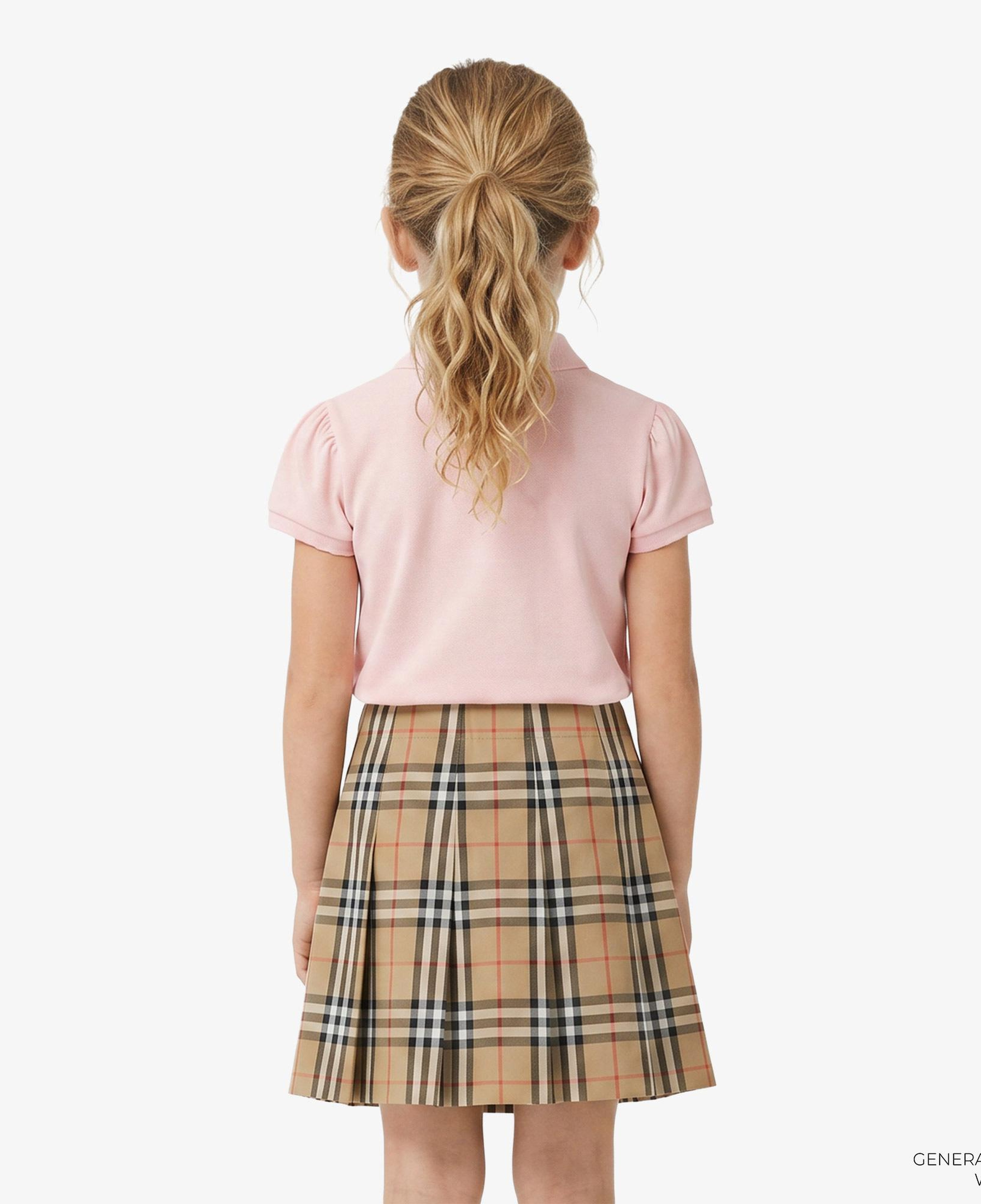 Burberry Cotton Çocuk Pembe Polo
