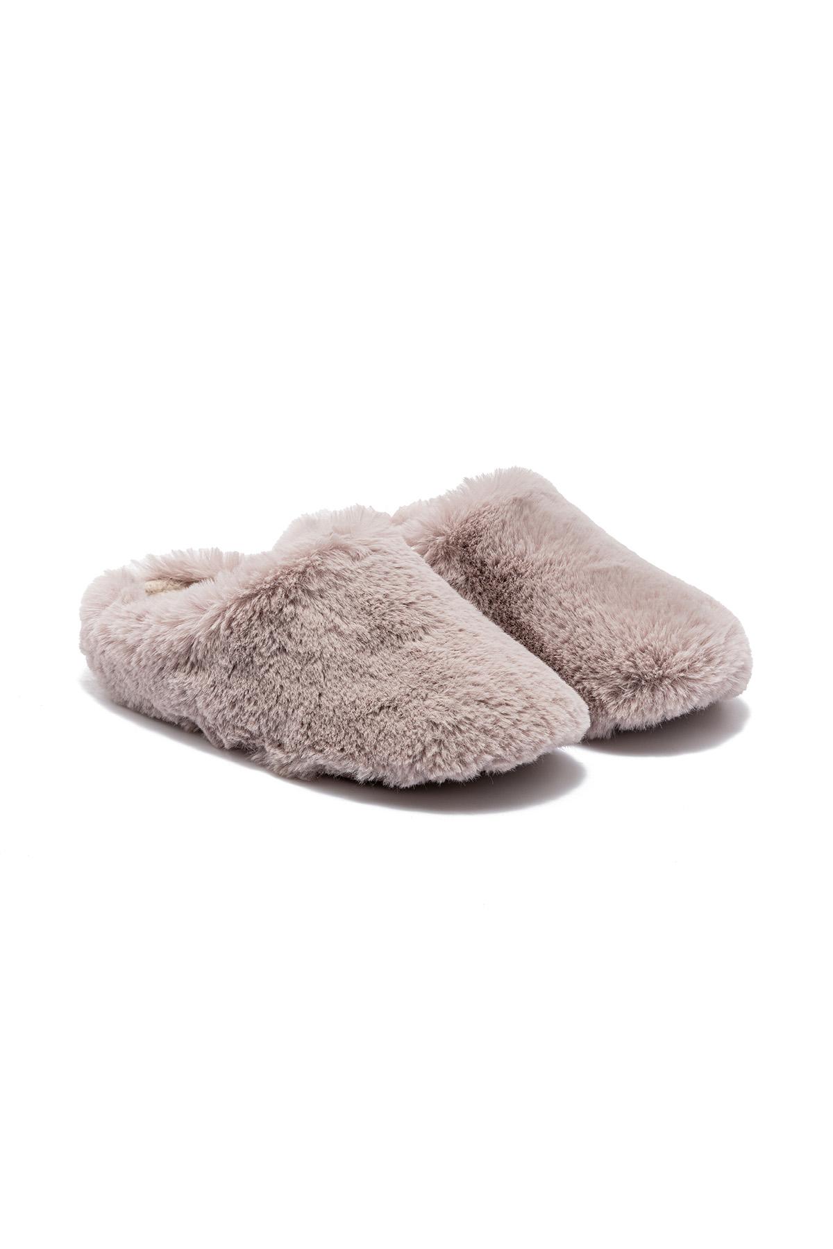 Stone Kadın Peluş Ev Terliği Pudra 37/41