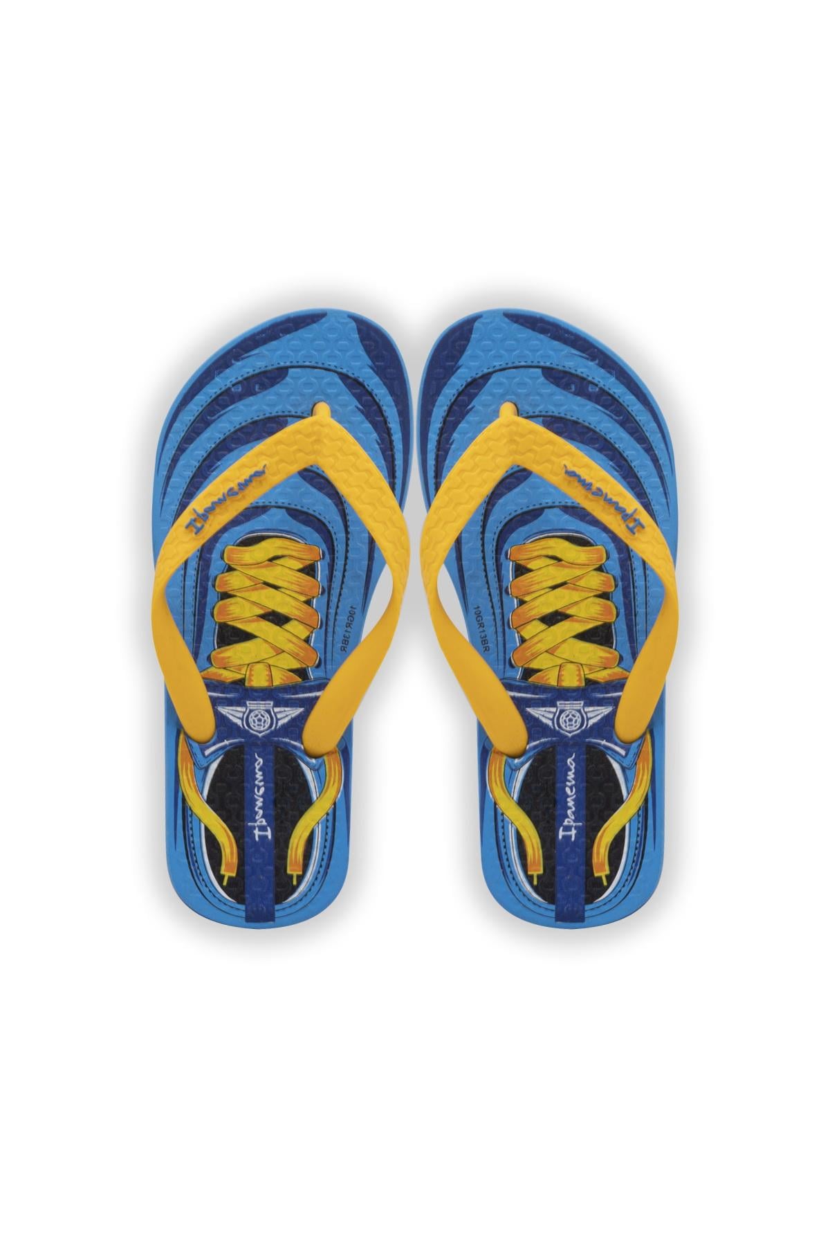Cls IV Çocuk Parmak Arası Terlik Mavi Sarı 25/34