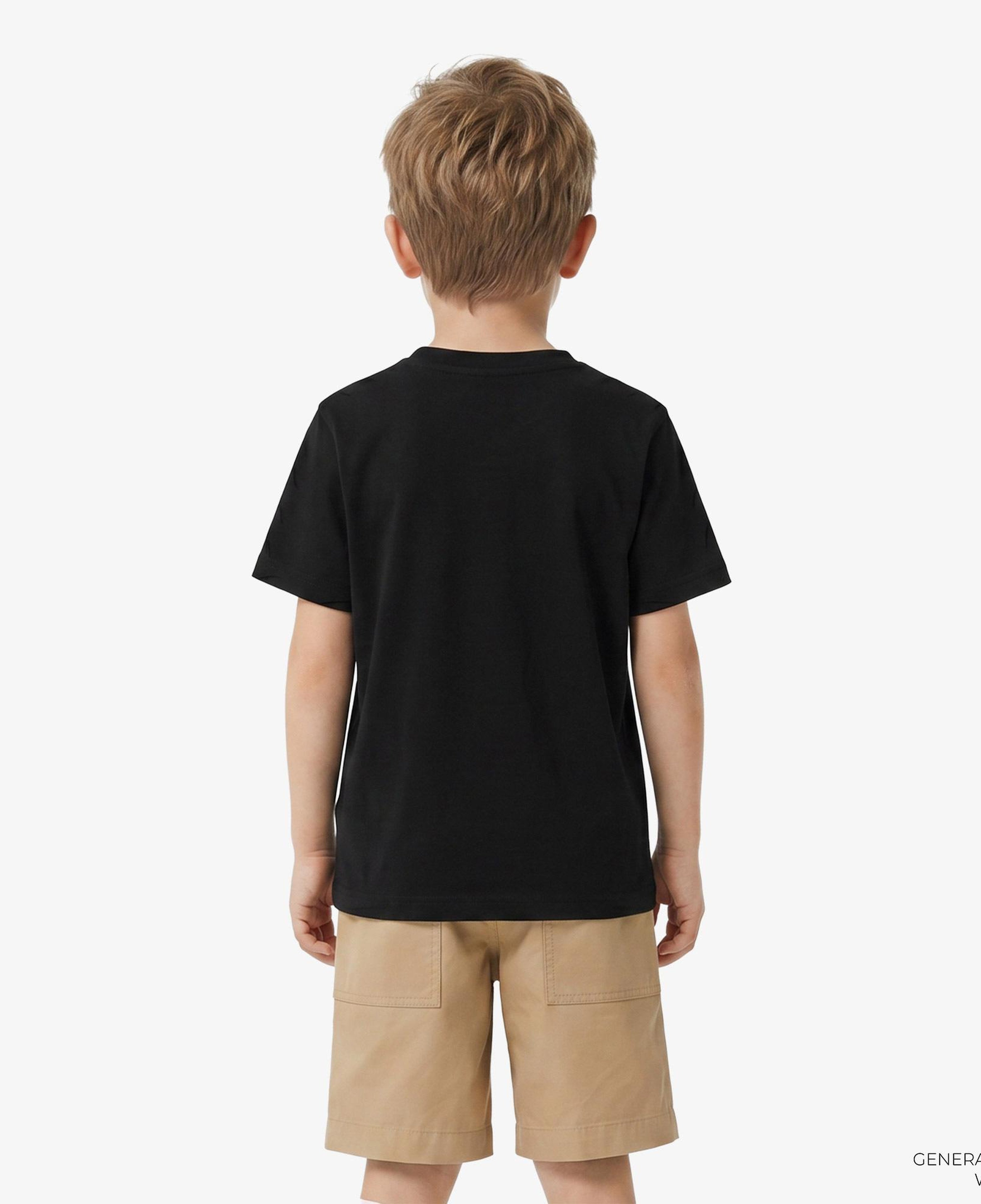 Burberry Cedar Stamp Ekd Çocuk Siyah T-Shirt
