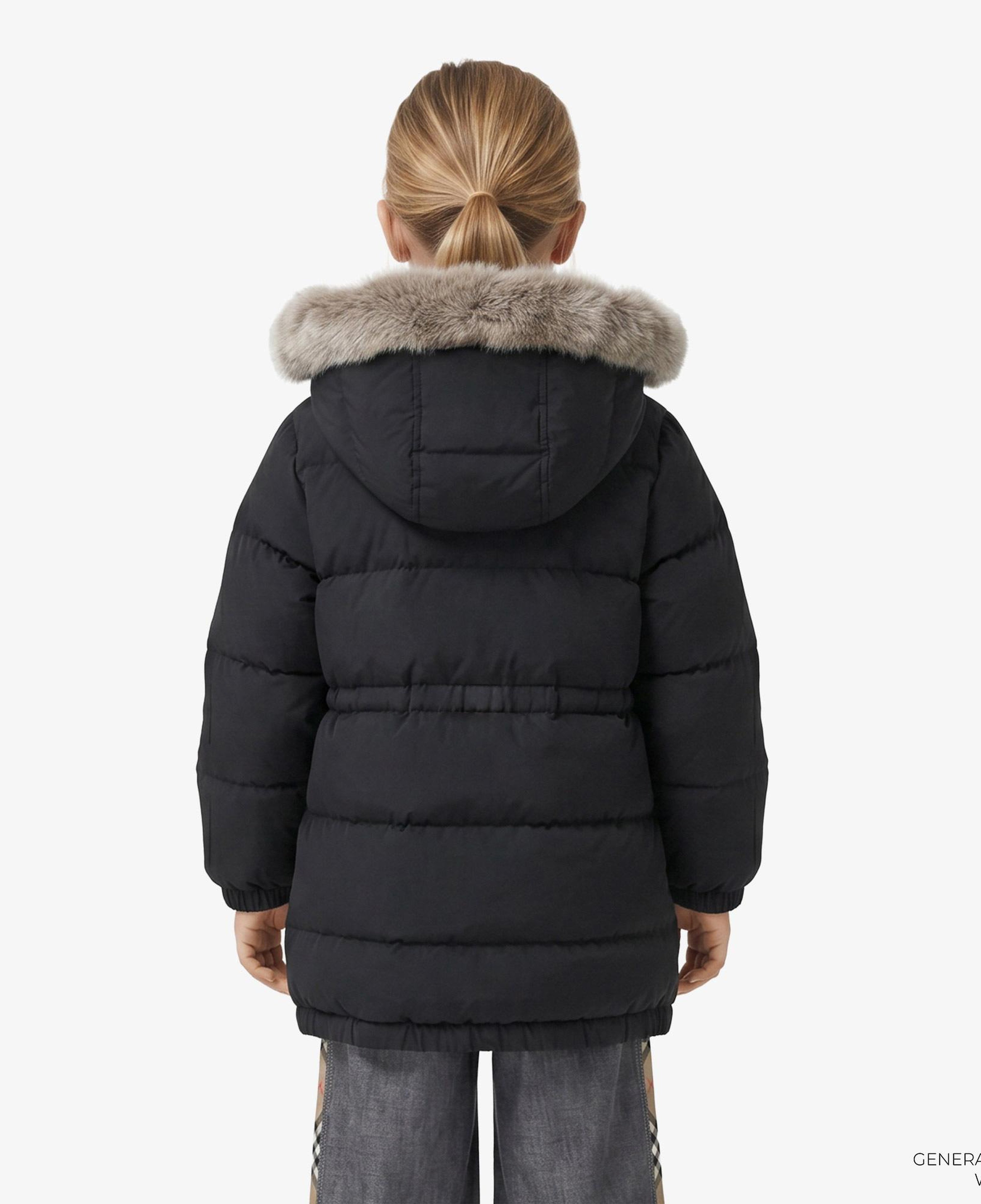 Burberry Franklın Çocuk Siyah Mont