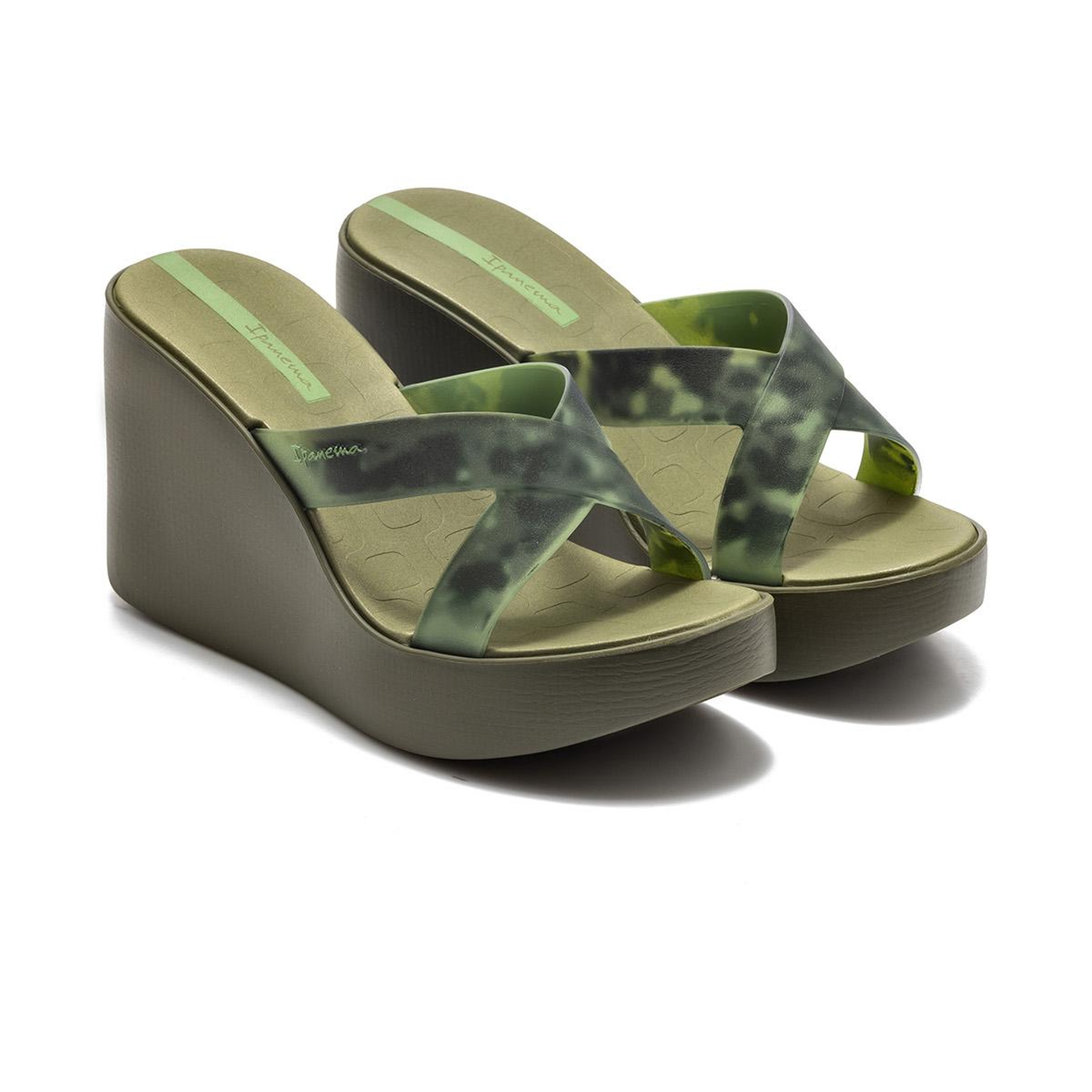 High Fashion Slide Kadın Terlik Yeşil 35/40