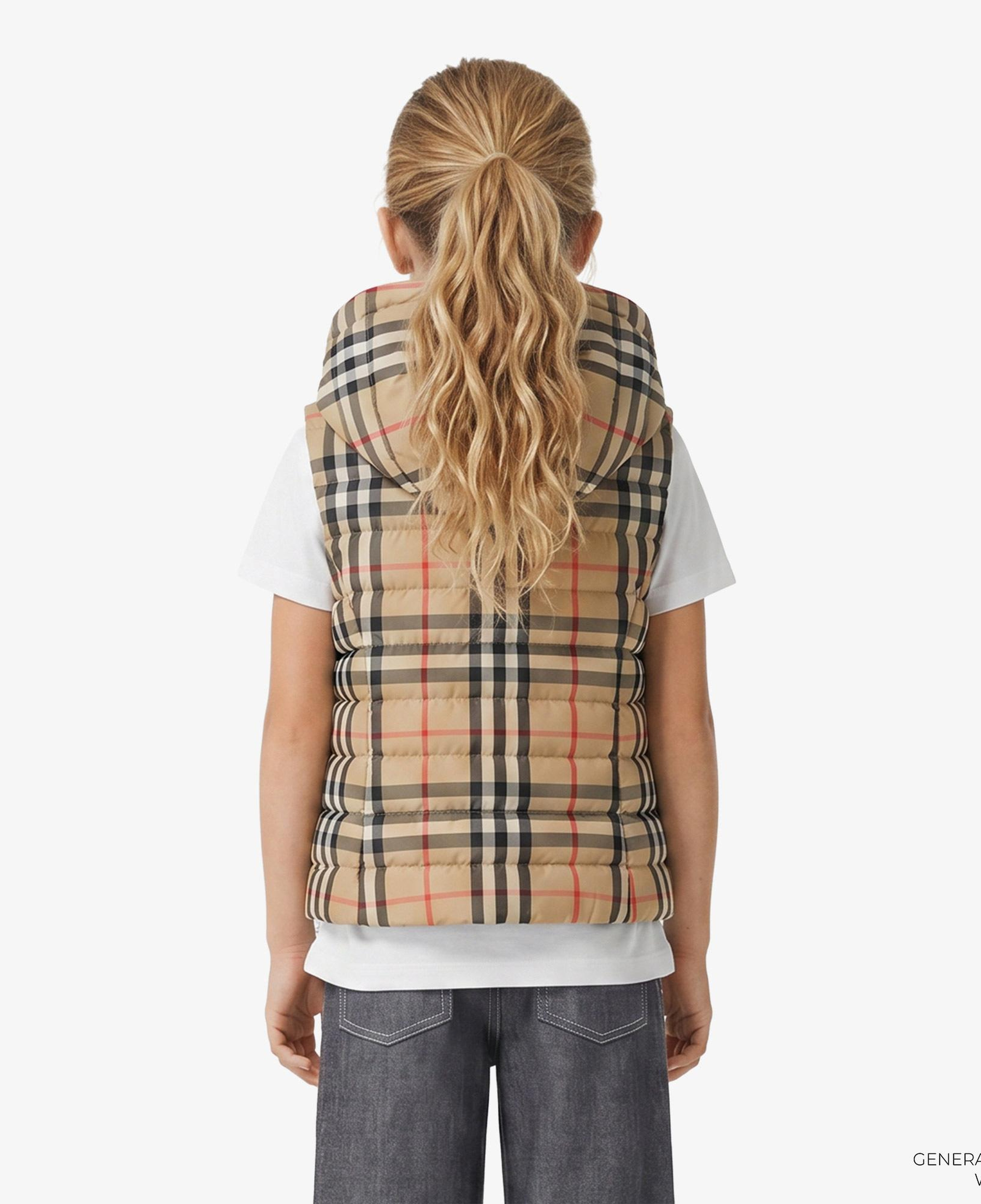 Burberry Cecılıa Çocuk Bej Yelek