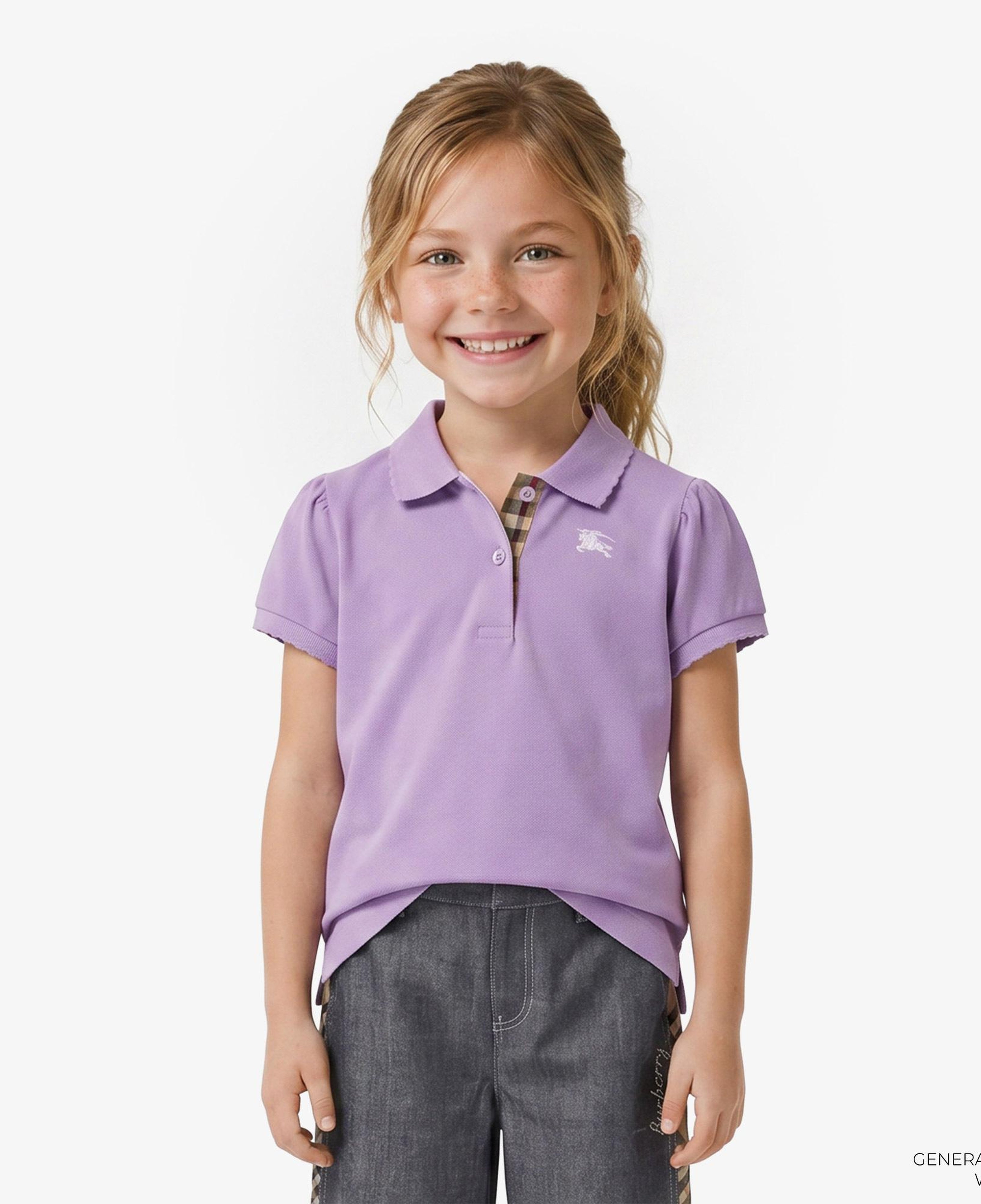 Burberry Emmy Çocuk Mor Polo