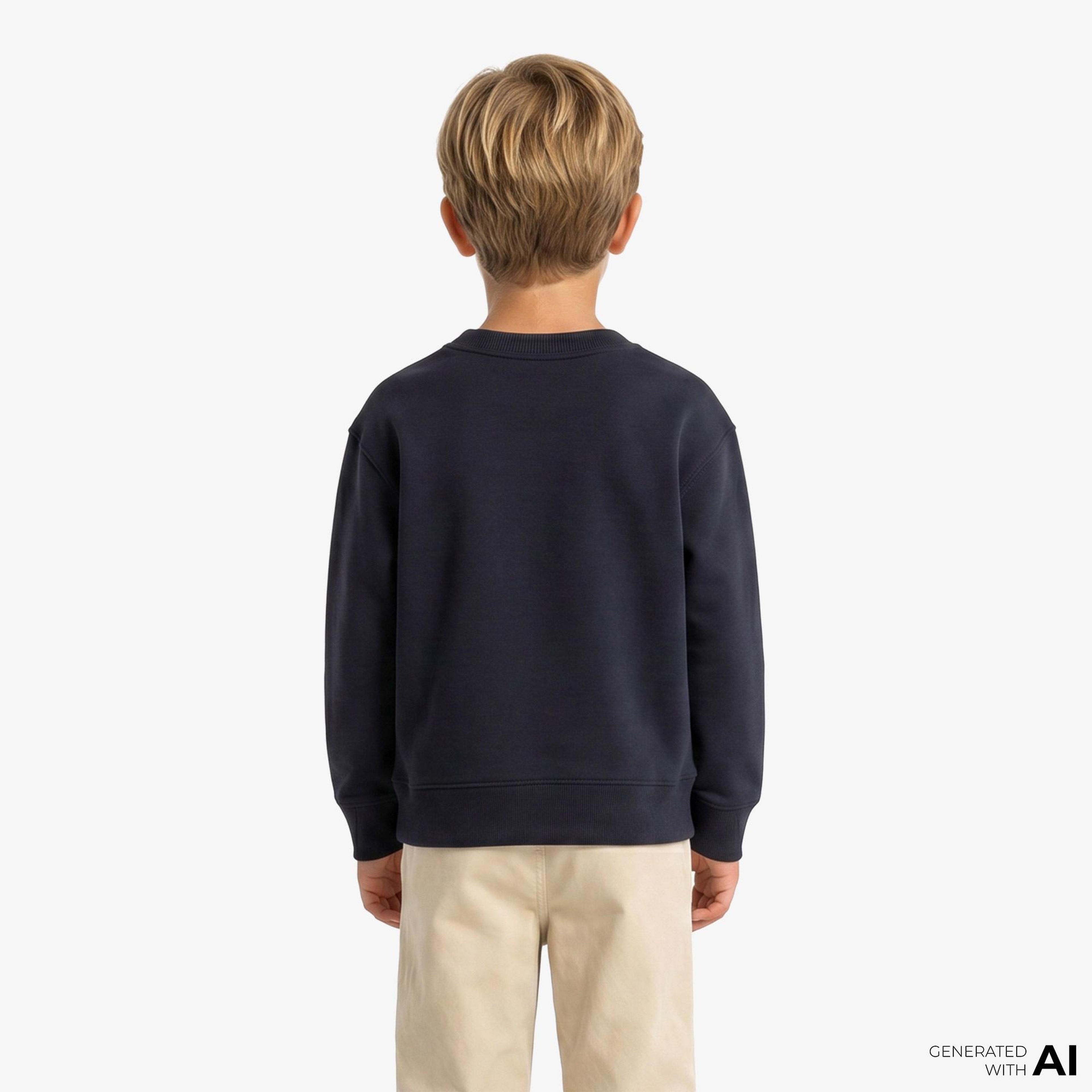 Burberry Mathew Ekd Çocuk Lacivert Sweatshirt