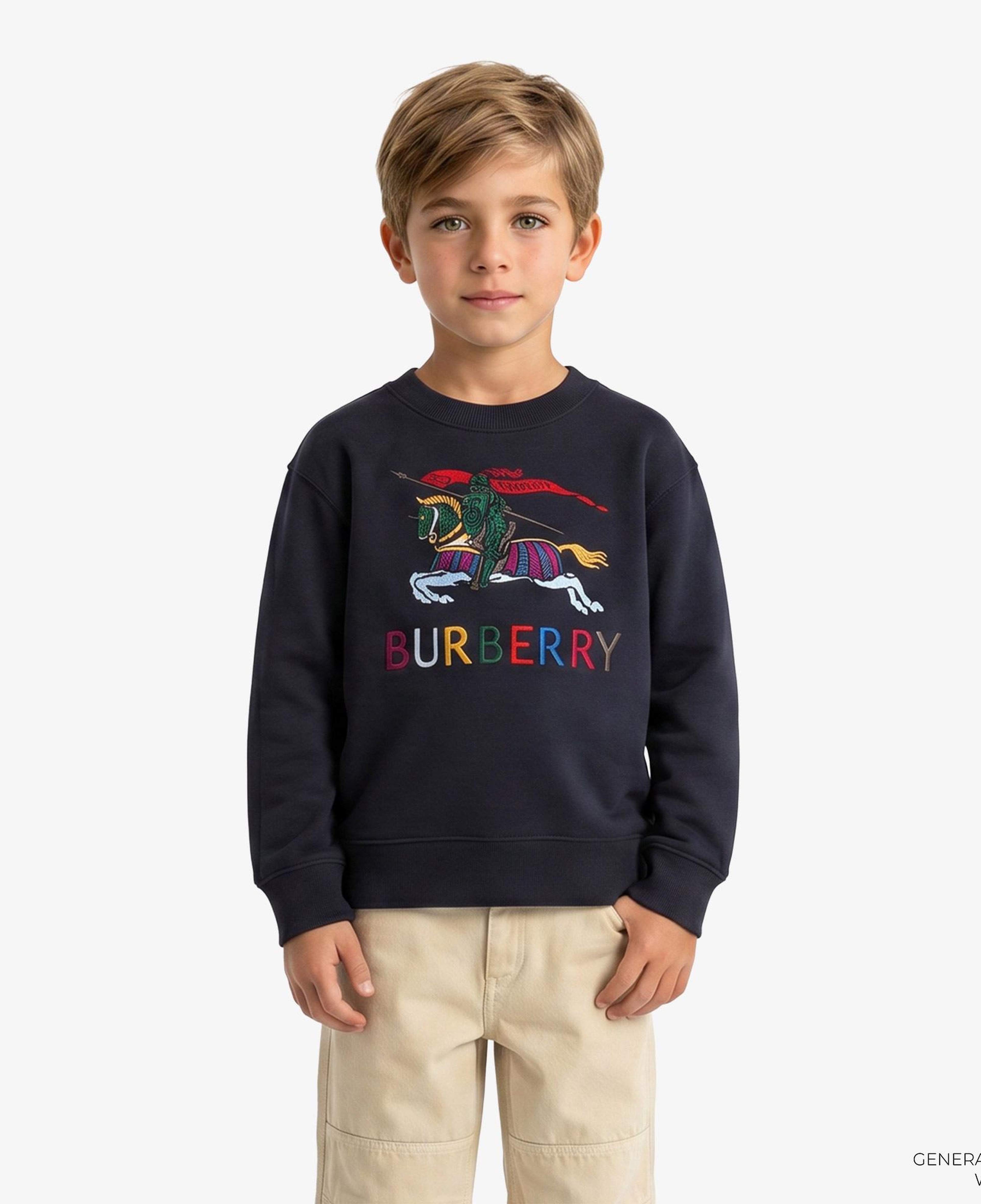 Burberry Mathew Ekd Çocuk Lacivert Sweatshirt