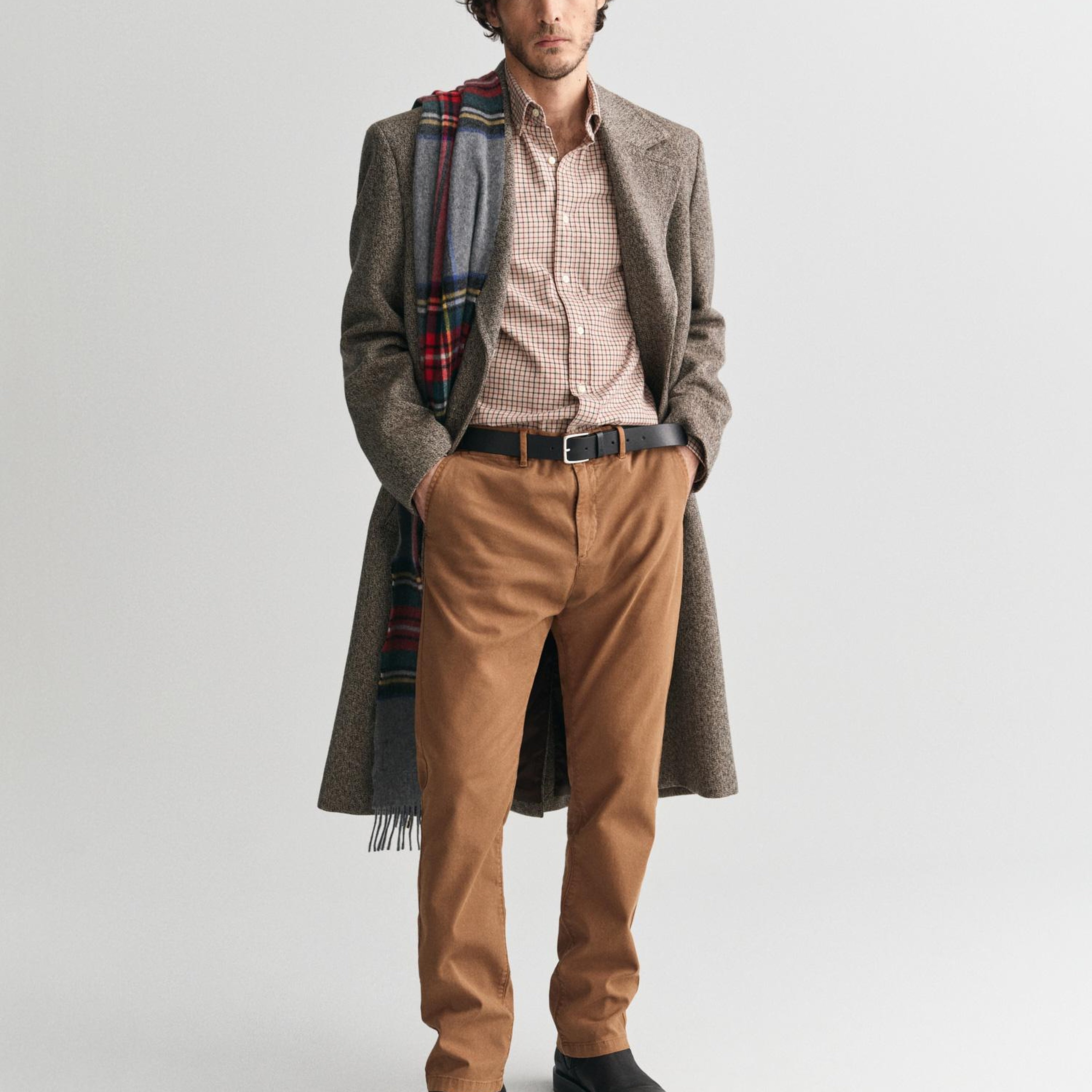 GANT Erkek Kahverengi Slim Fit Pantolon