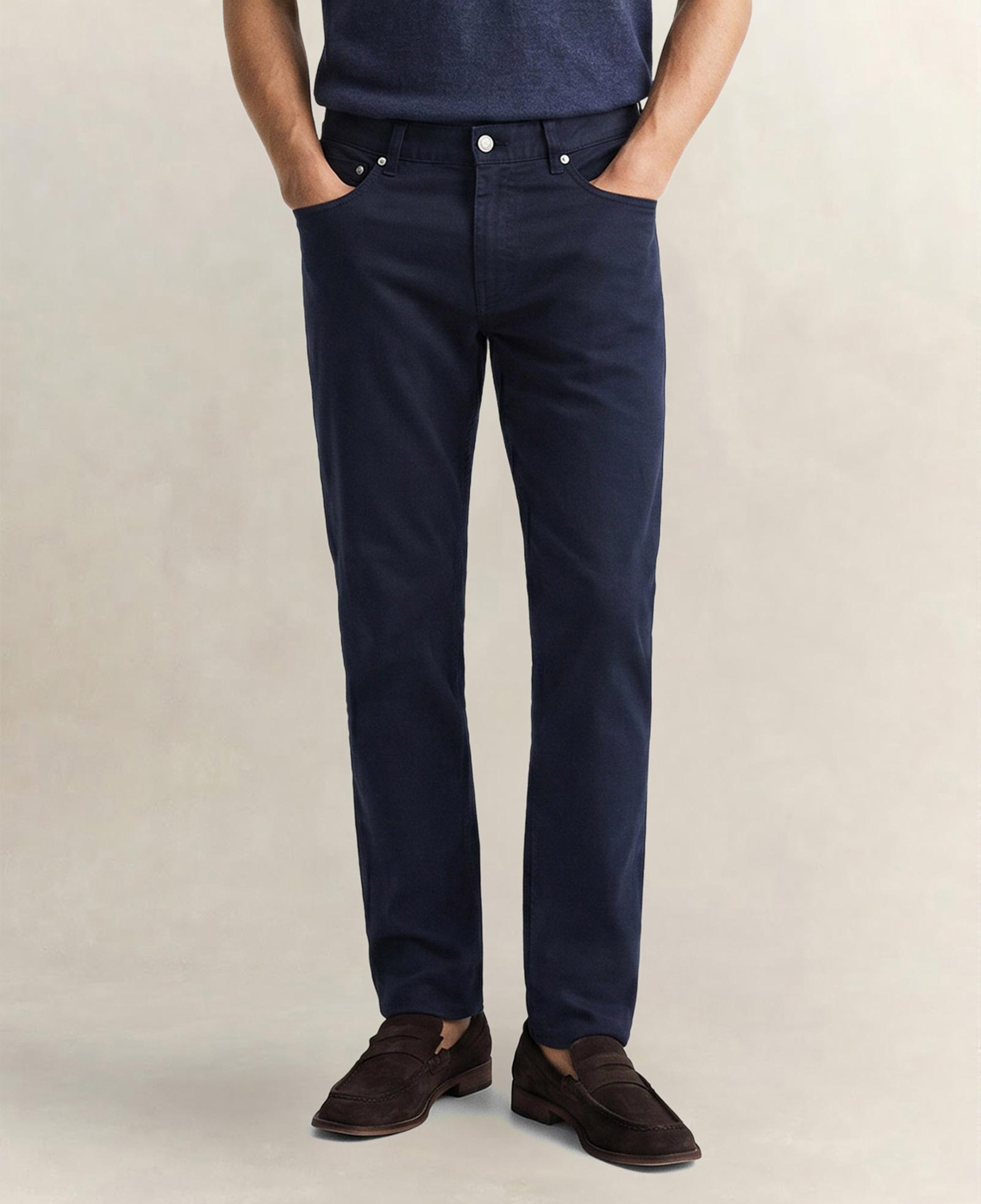 GANT Erkek Lacivert Slim Fit Jean