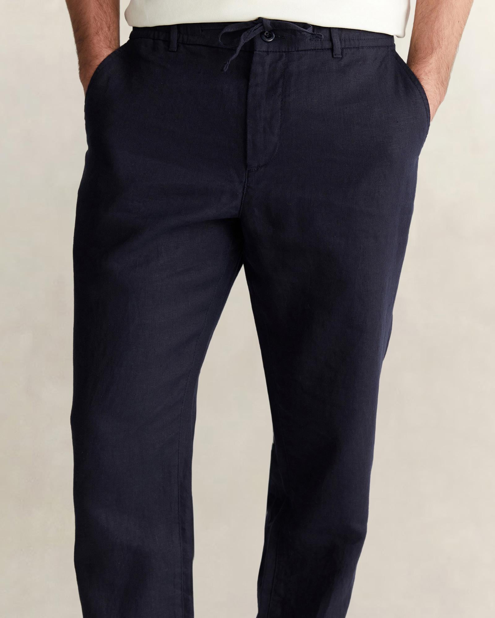 GANT Erkek Lacivert Regular Fit Pantolon