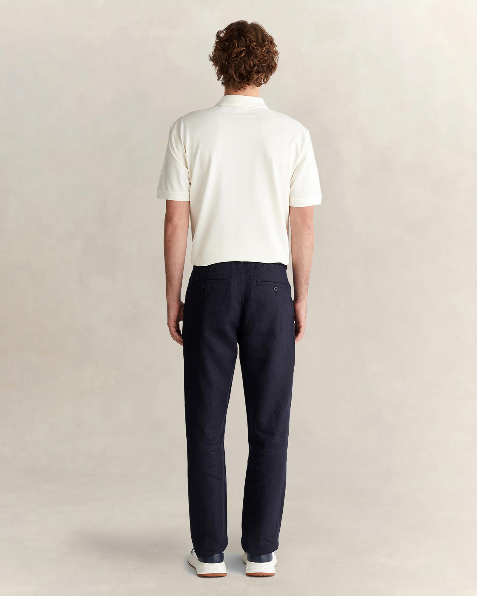 GANT Erkek Lacivert Regular Fit Pantolon