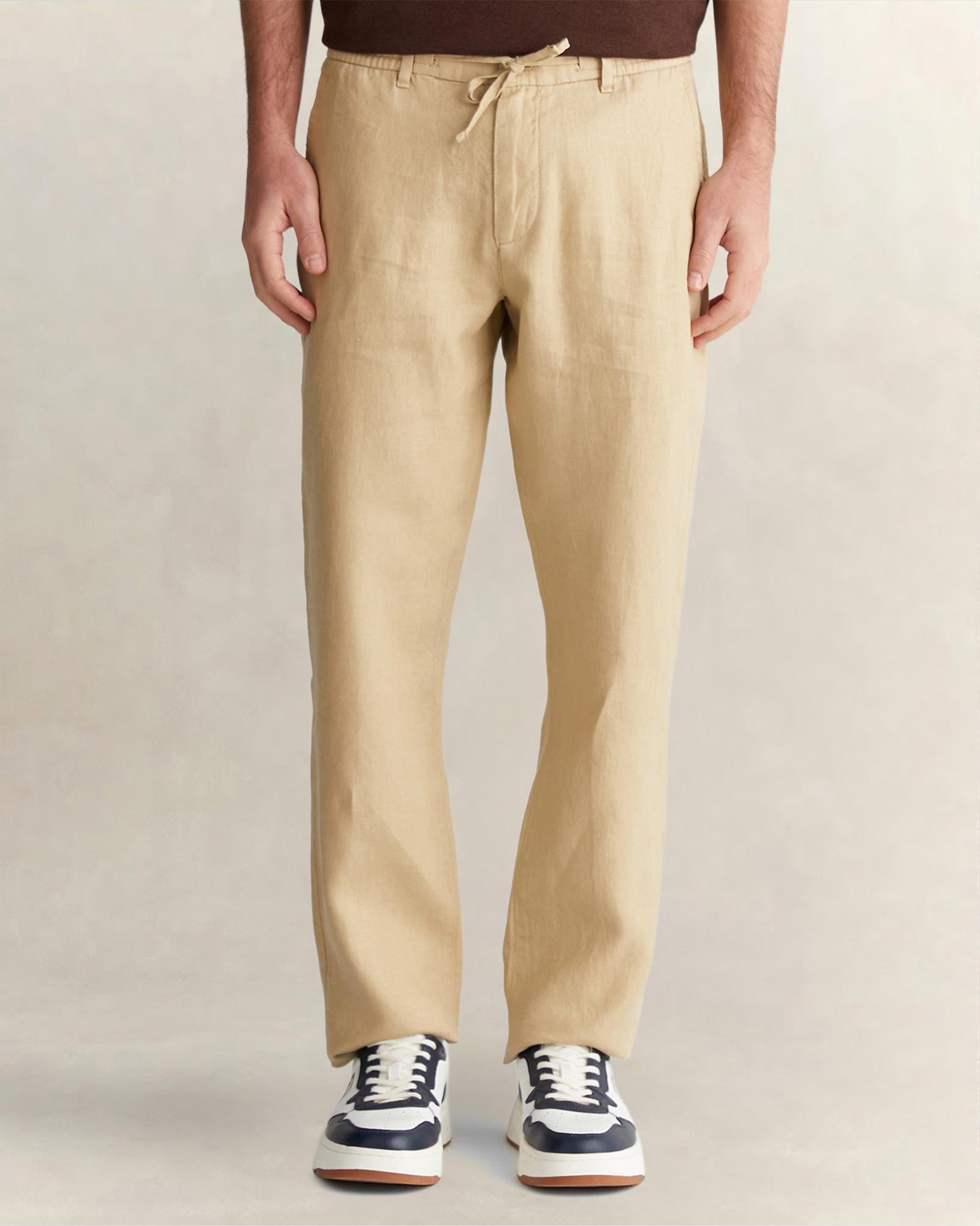 GANT Erkek Bej Regular Fit Pantolon