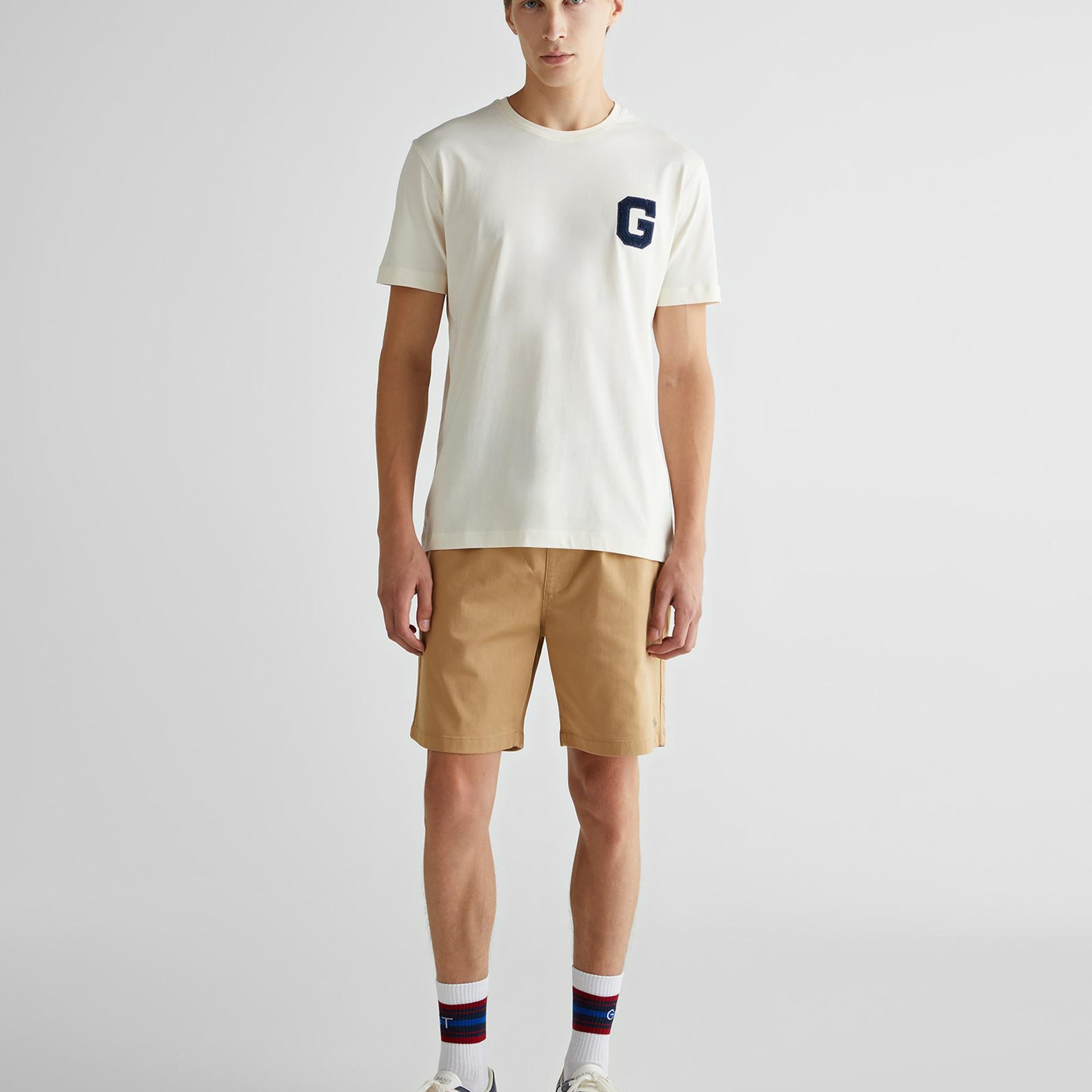 GANT Erkek Bej Regular Fit Şort