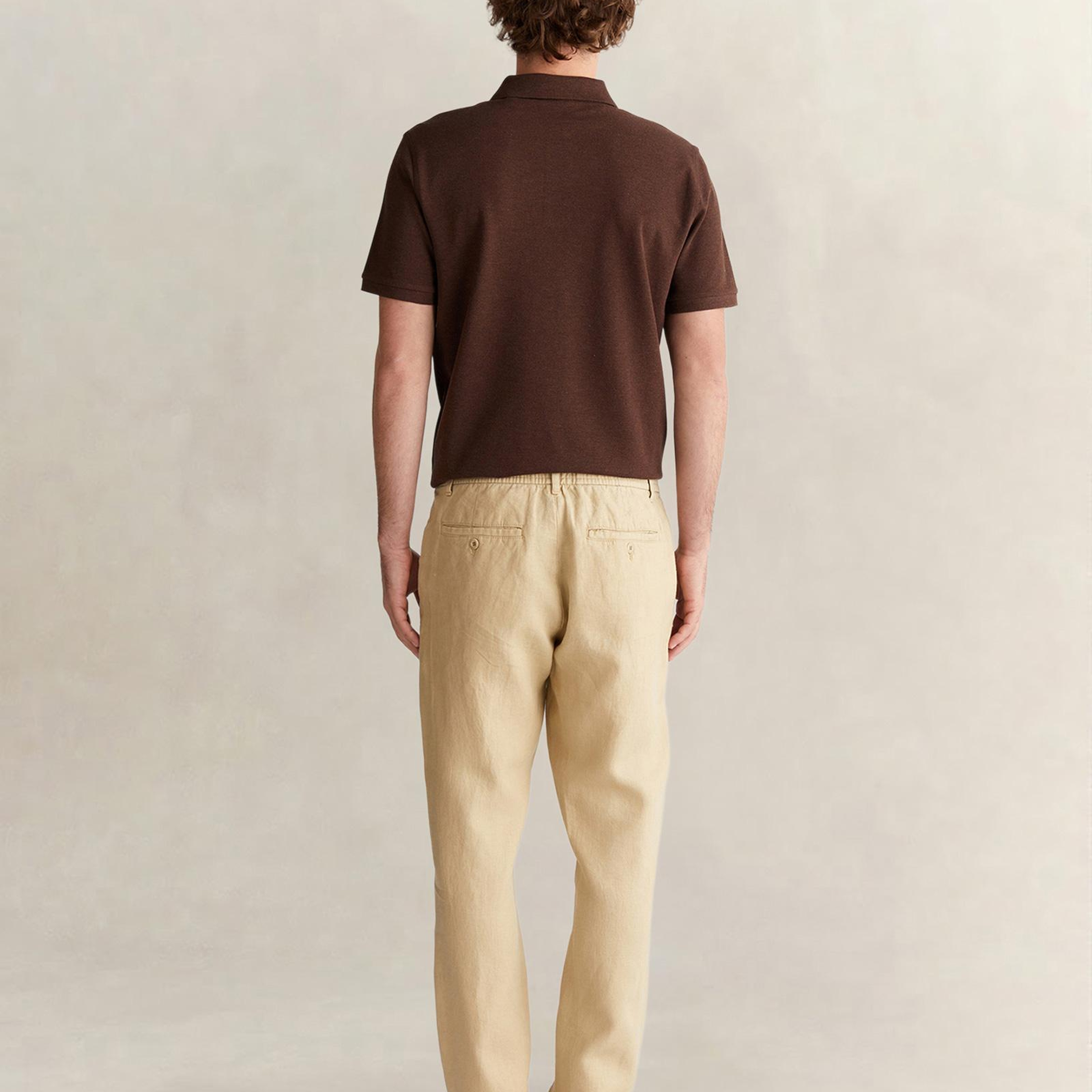 GANT Erkek Bej Regular Fit Pantolon