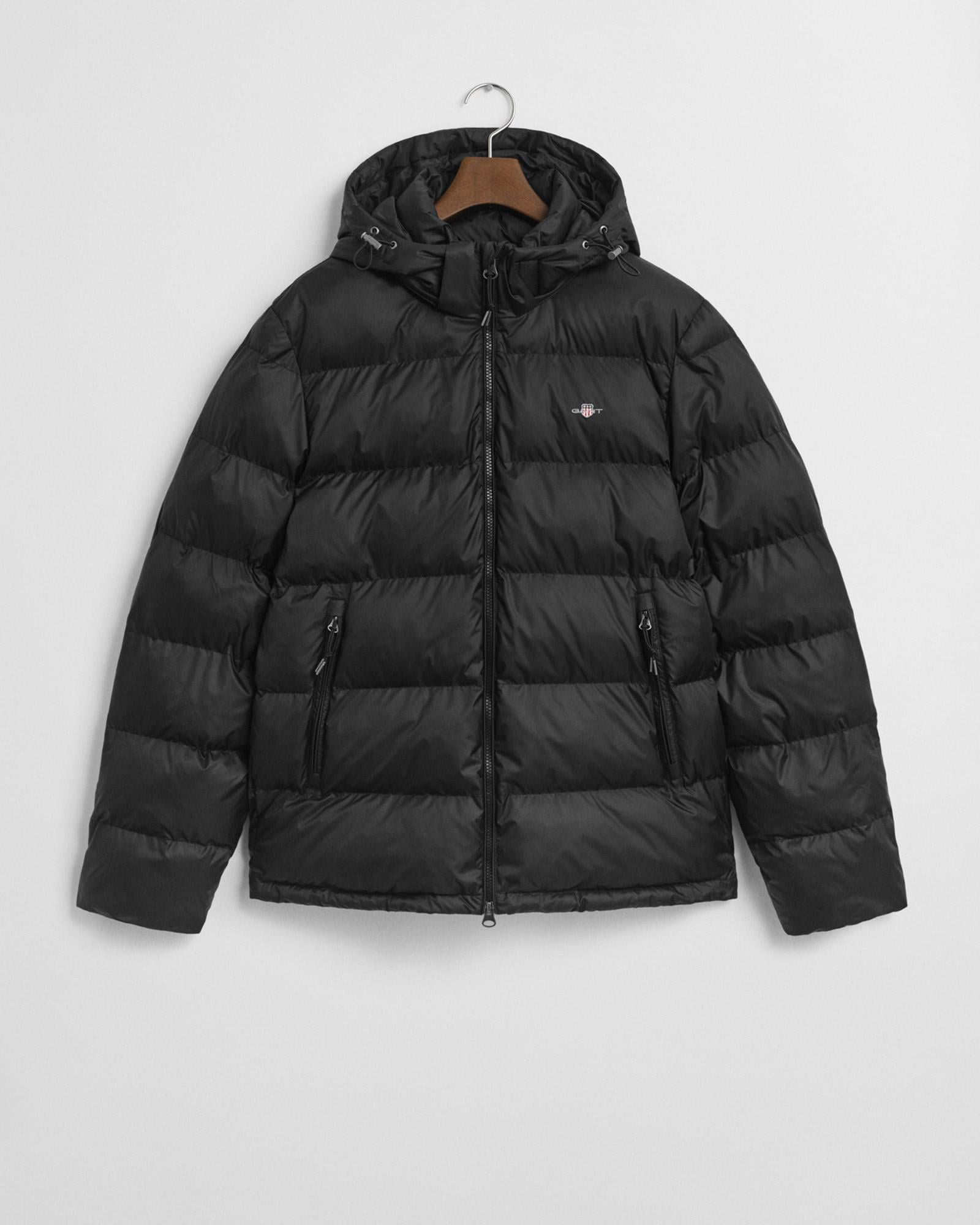 GANT Erkek Siyah Regular Fit Active Cloud Mont