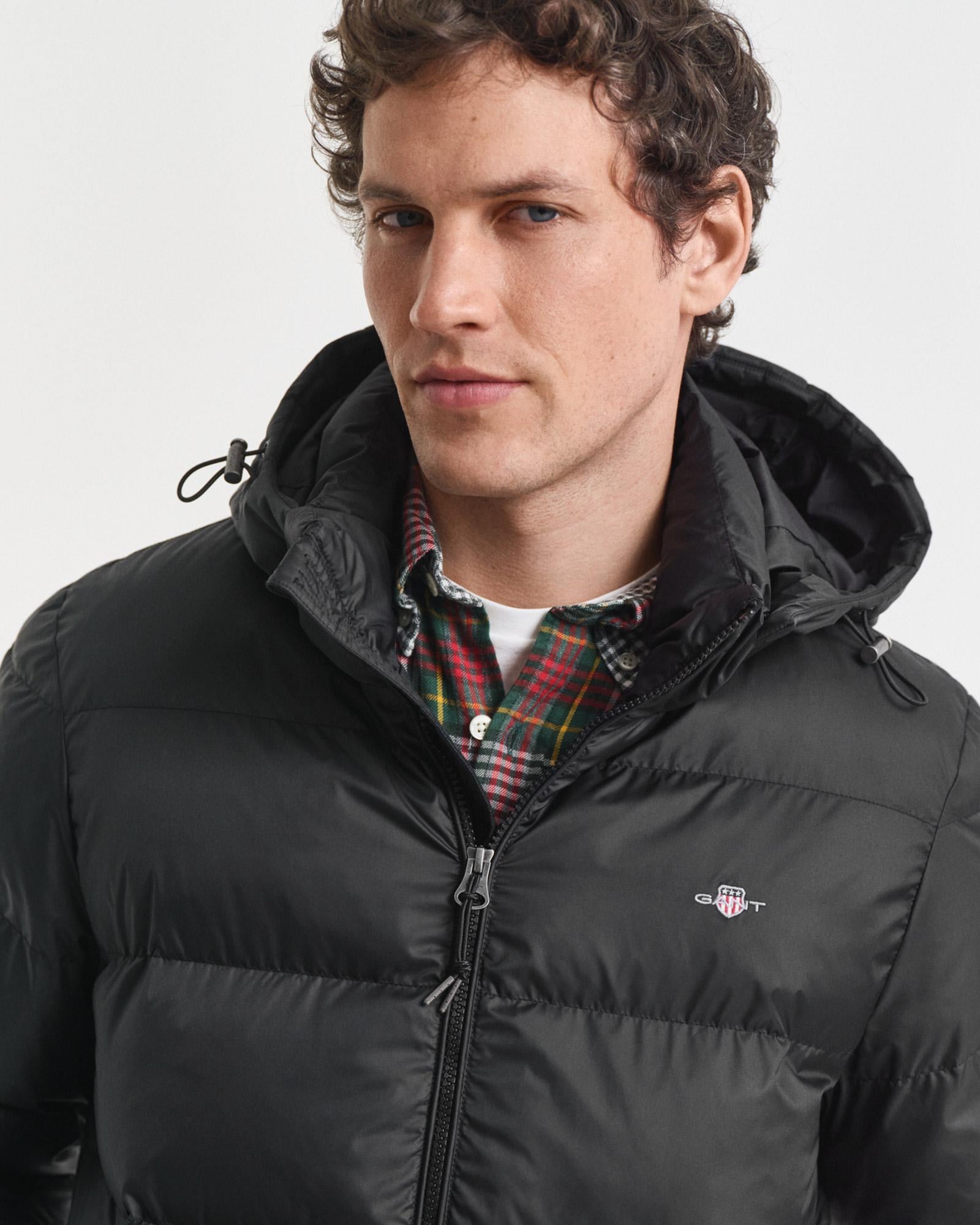 GANT Erkek Siyah Regular Fit Active Cloud Mont