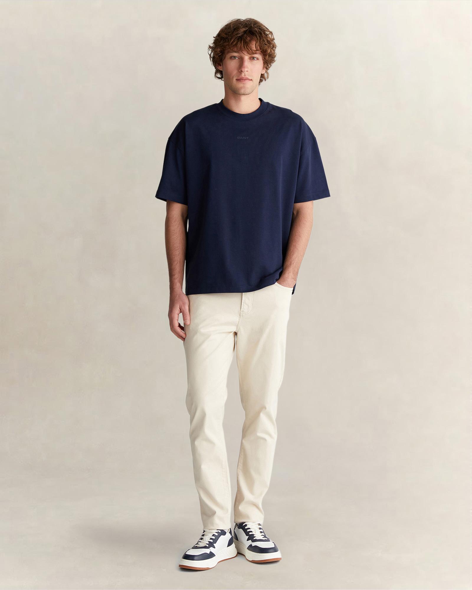 GANT Erkek Bej Slim Fit Pantolon