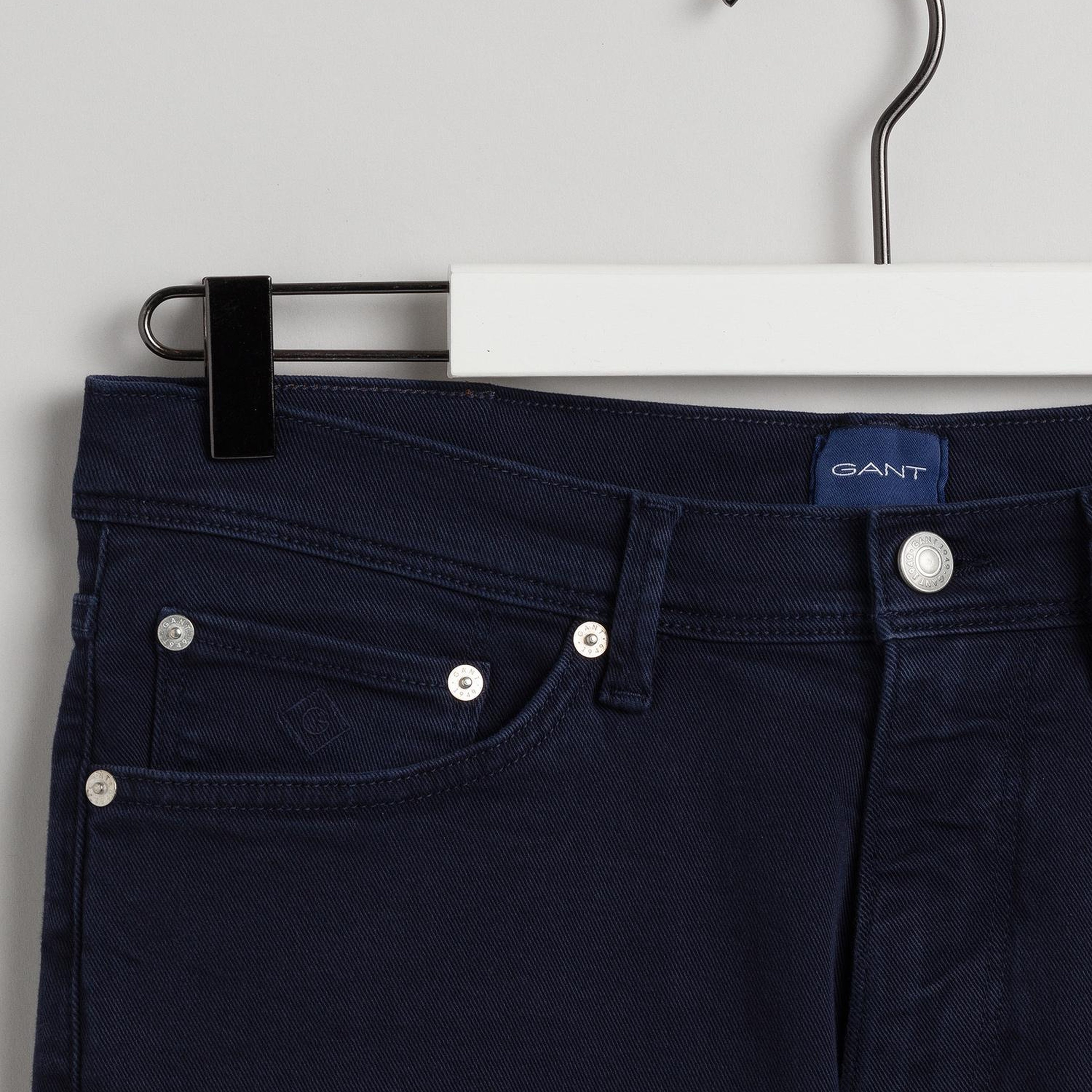 Gant Erkek Lacivert Extra Slim Fit Jean Pantolon