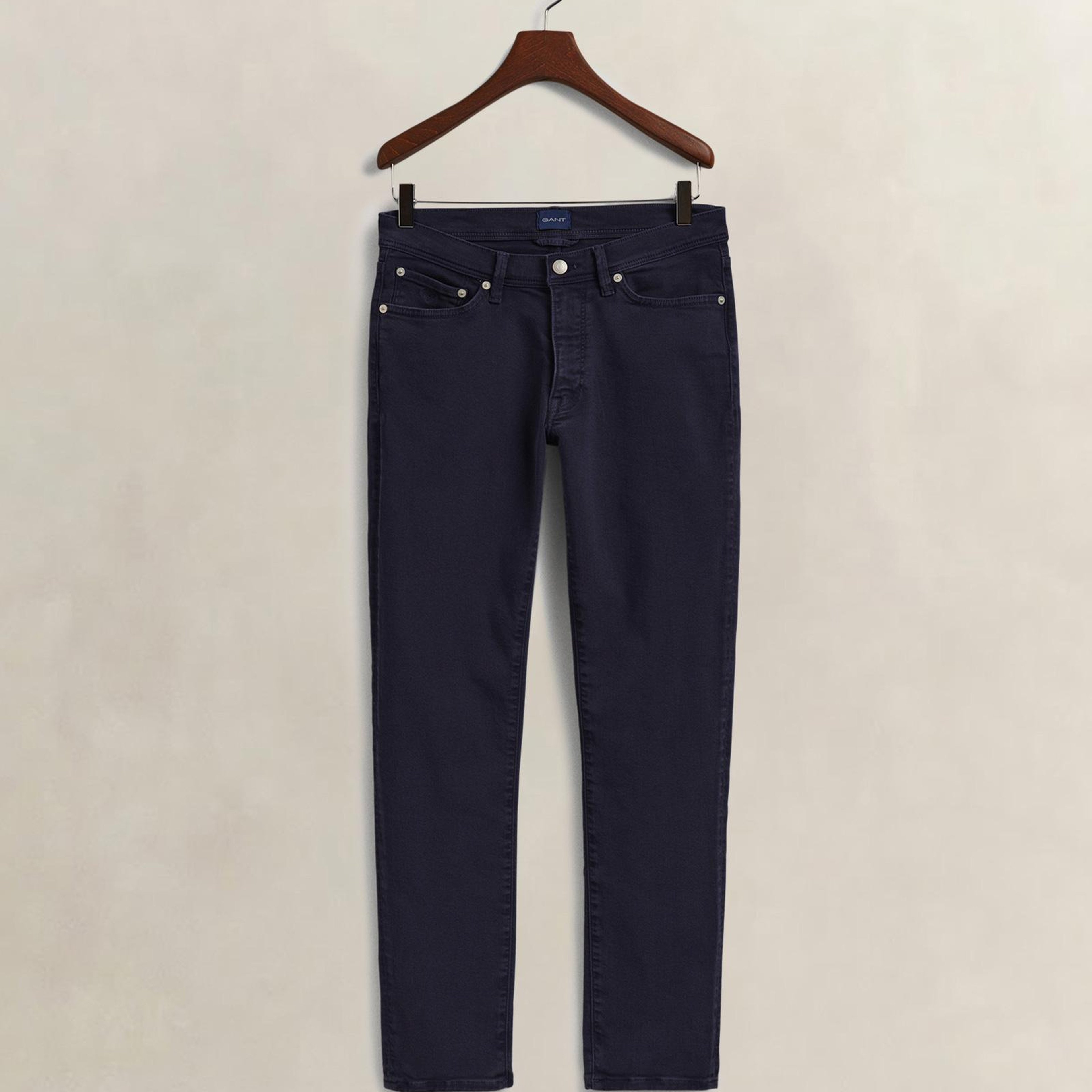 Gant Erkek Lacivert Extra Slim Fit Jean Pantolon