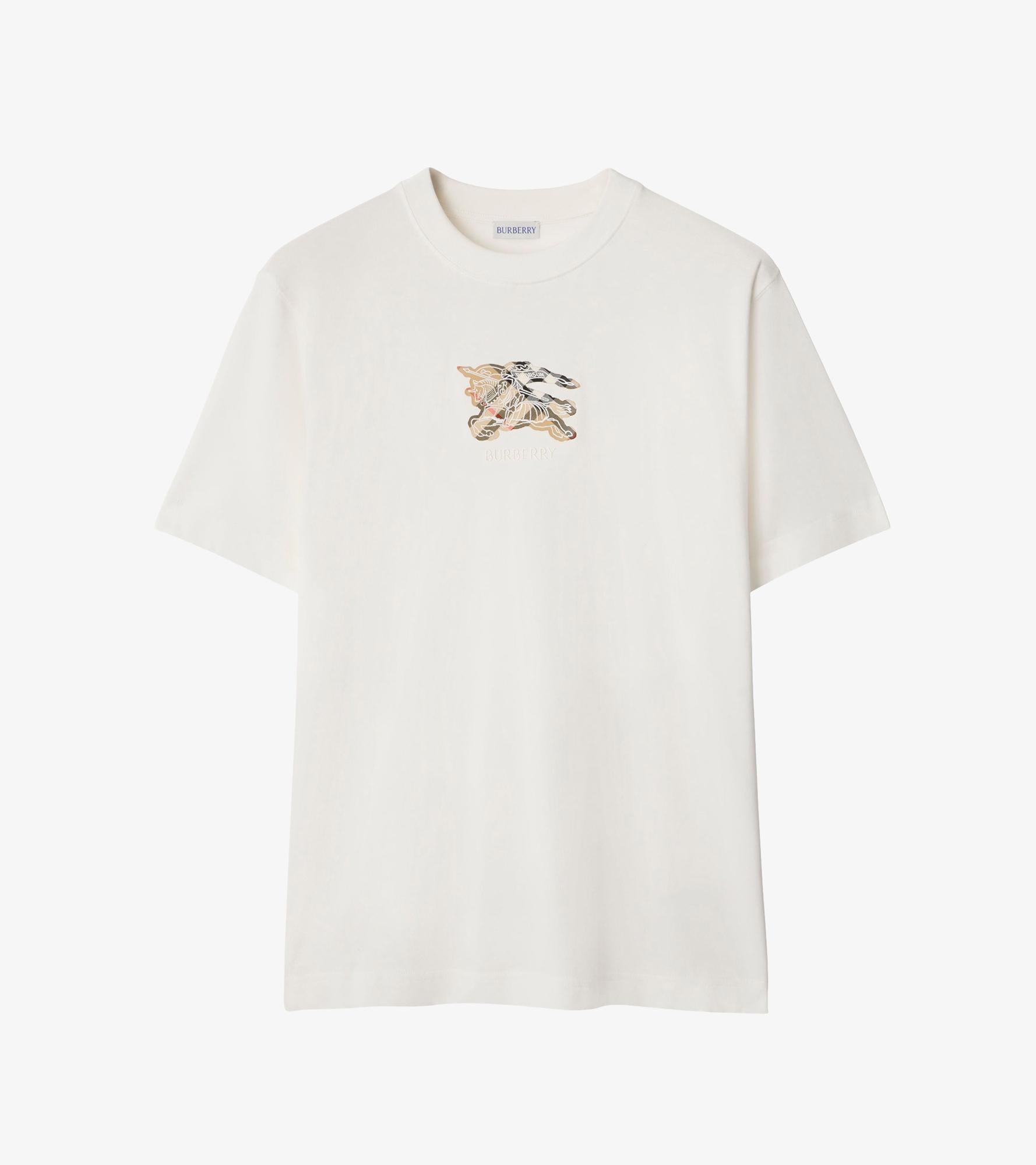 Burberry Seth Erkek Beyaz T-Shirt
