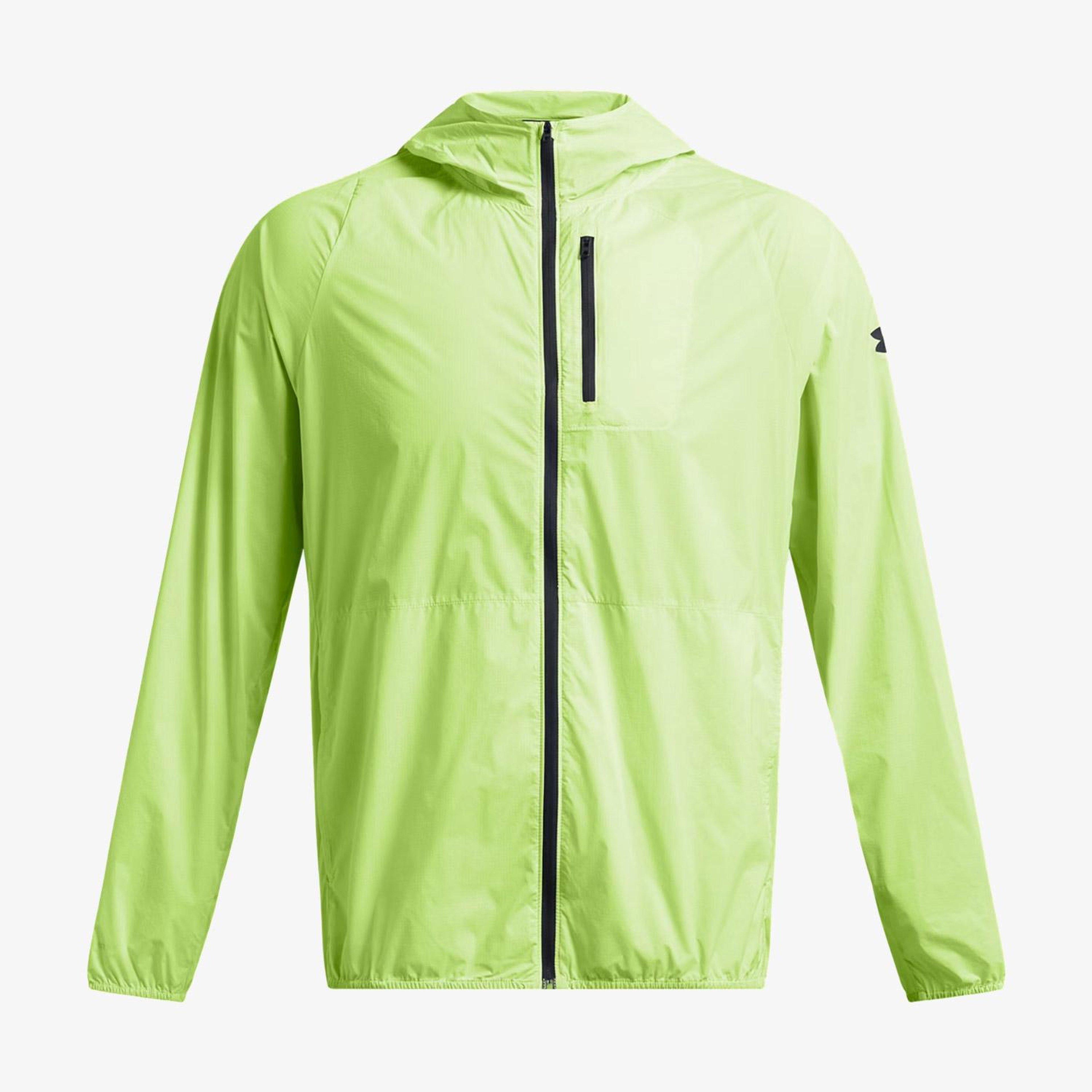 Under Armour Launch Lightweight Erkek Sarı Koşu Ceketi